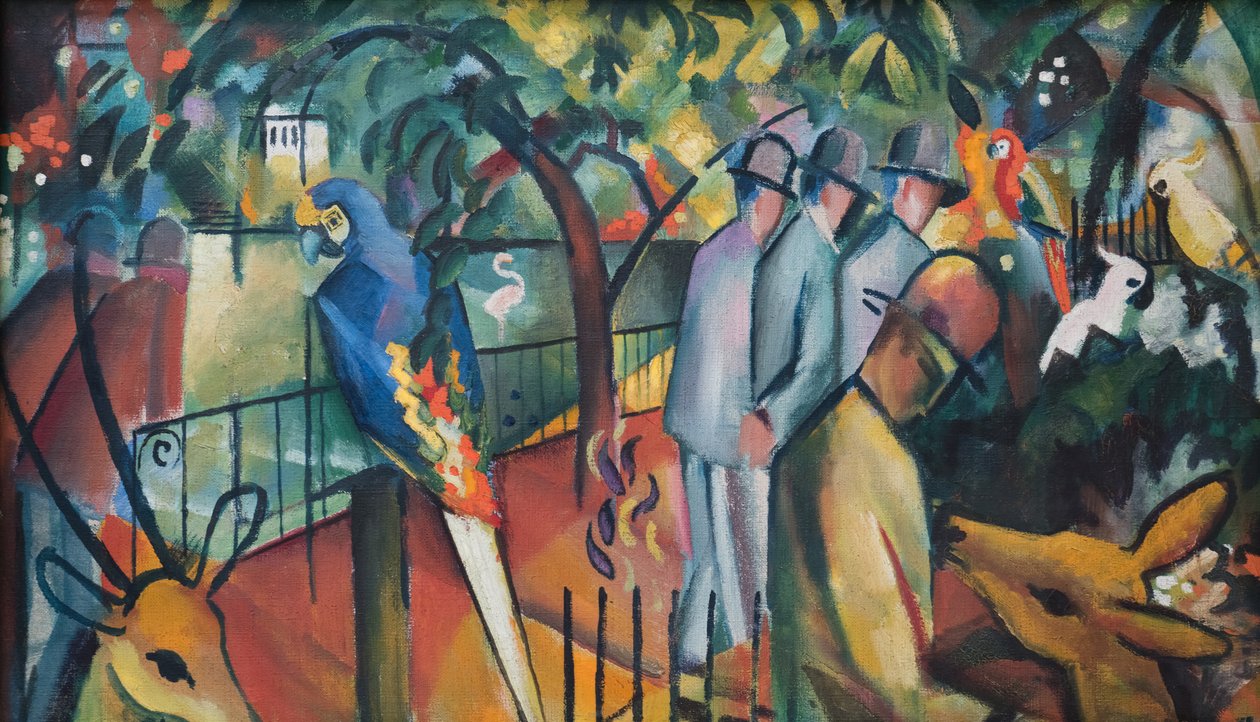 Zoologisk have af August Macke