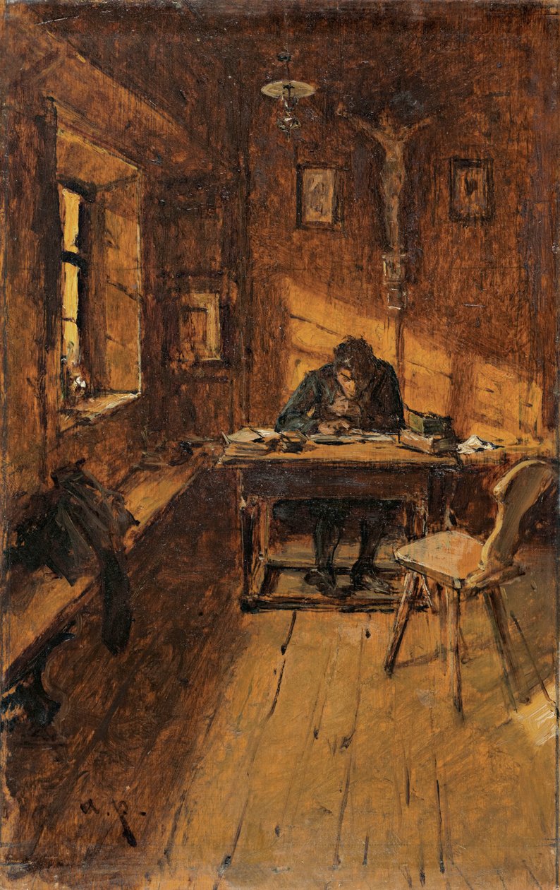 Landsbyfogeden af August von Pettenkofen