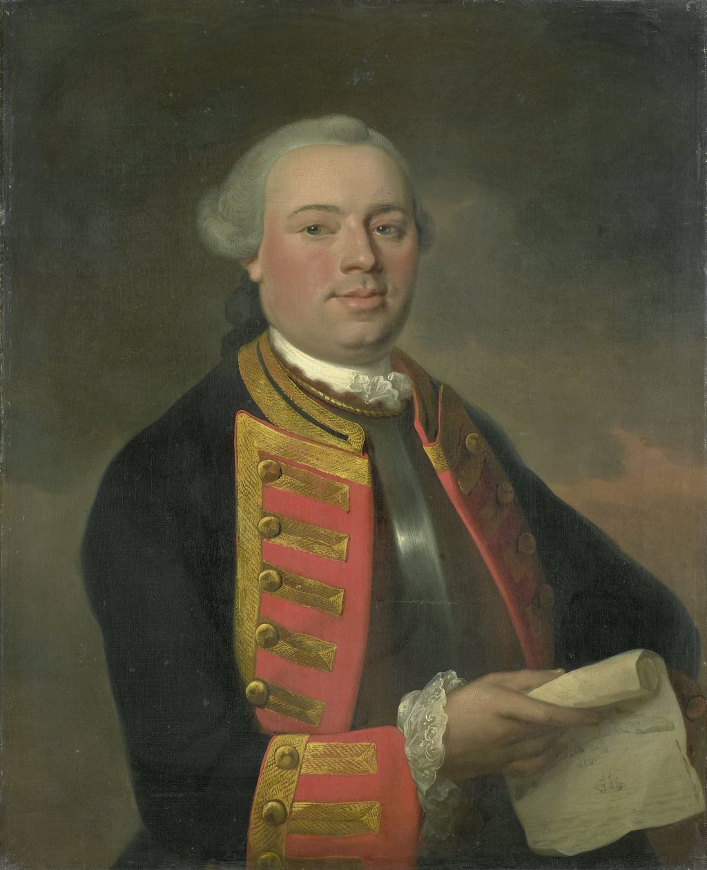 Johan Arnold Zoutman (1724-93), viceadmiral af August Christian Hauck