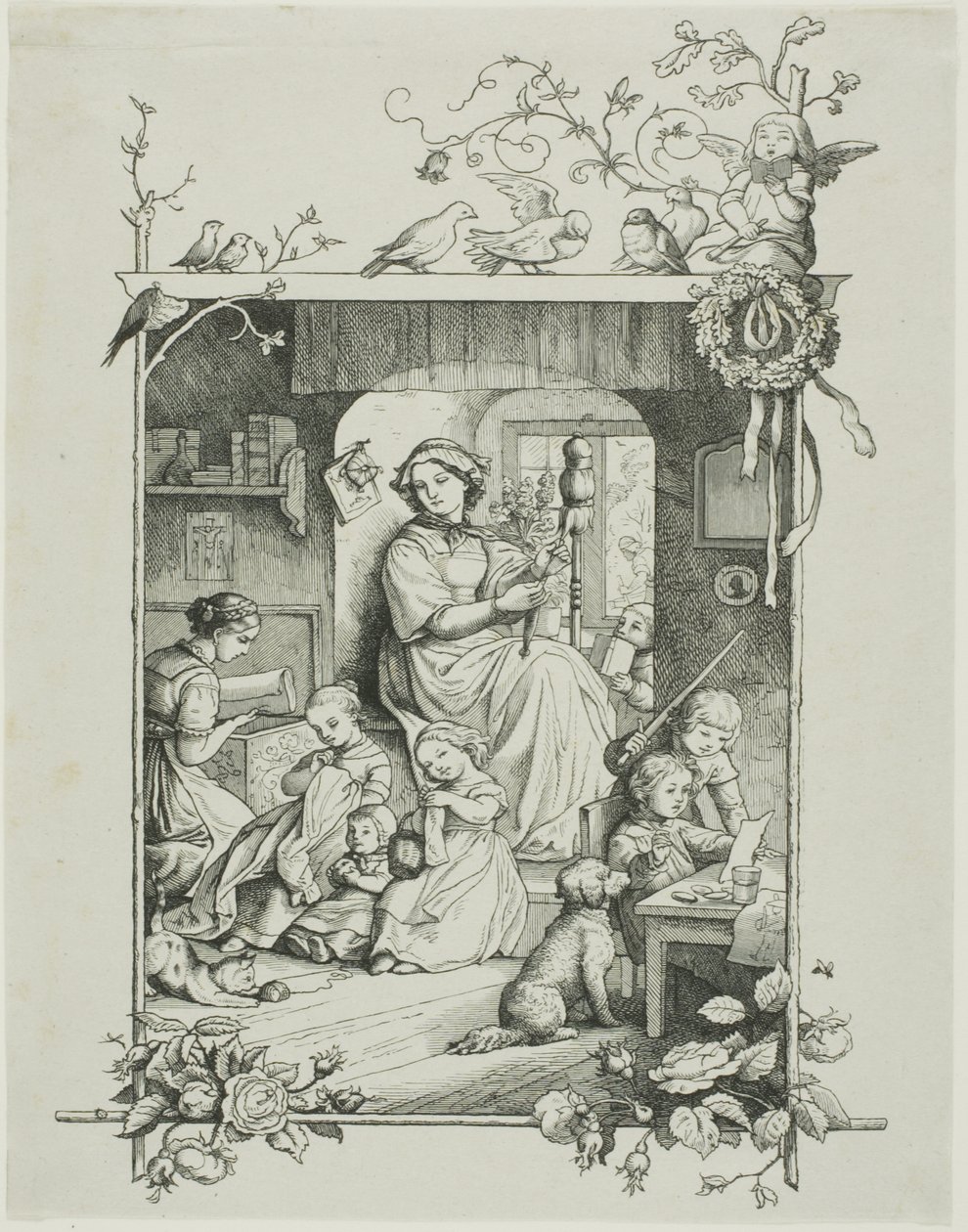 Husmoderen af August Gaber