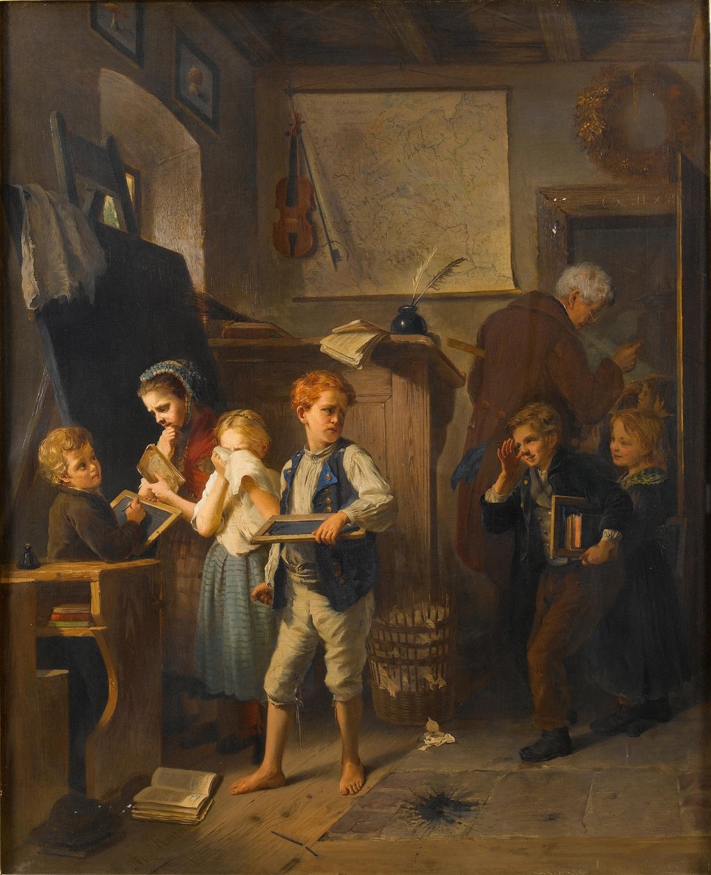 En uregerlig klasse, 1876. af August Heyn