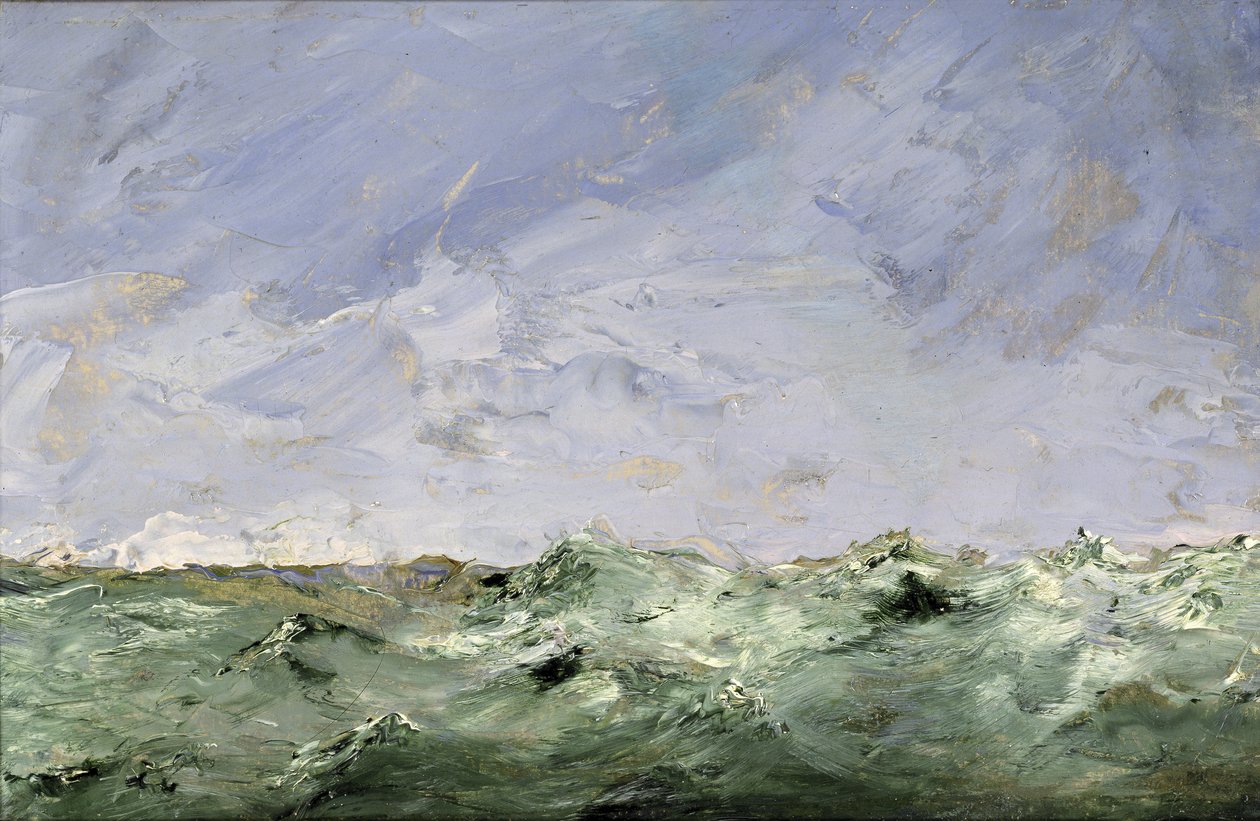 Lille vand, Dalaro, 1892 af August Johan Strindberg