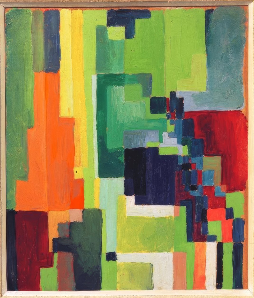 Farvede former II af August Macke