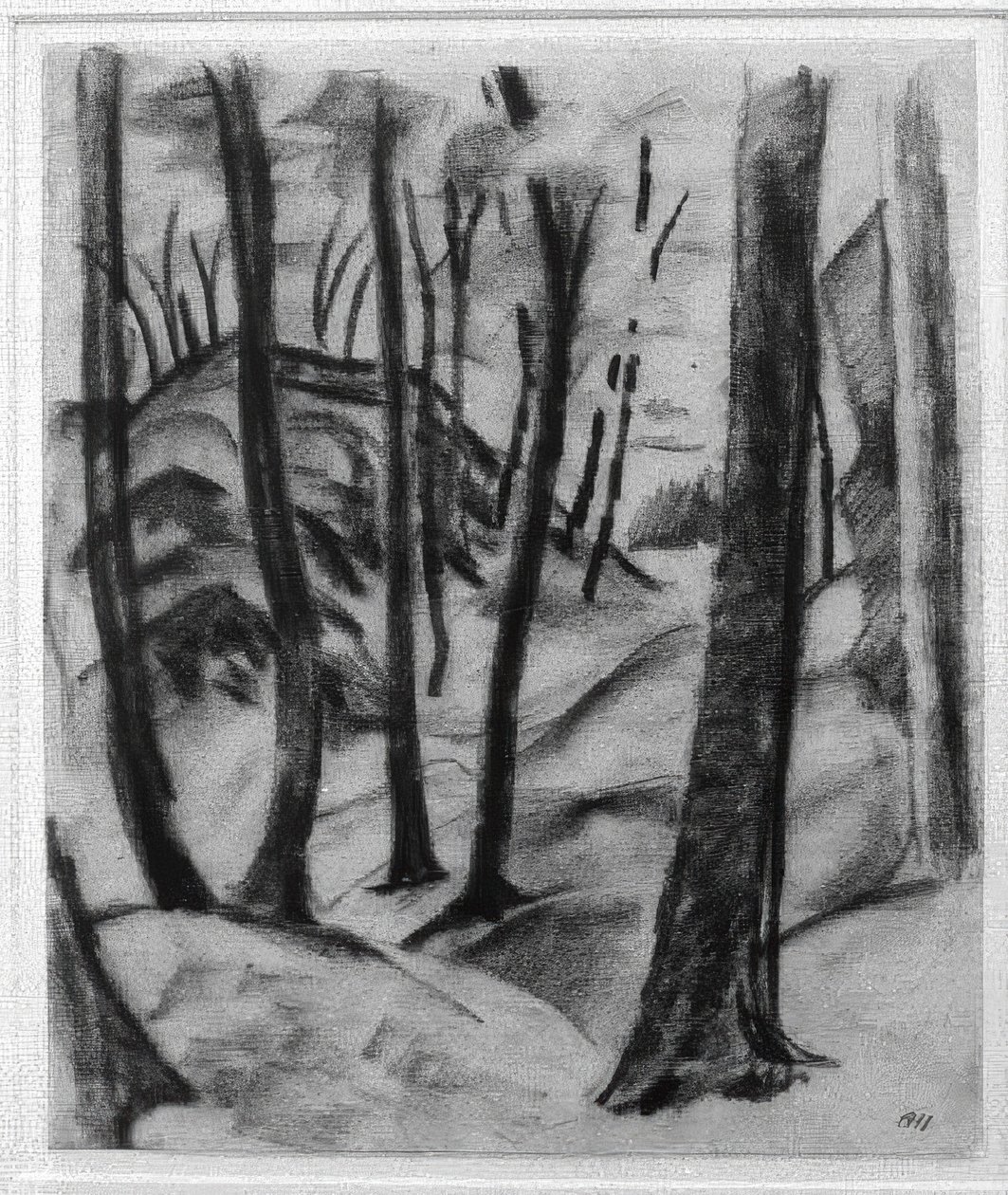 Motiv fra Ulveslugten af August Macke
