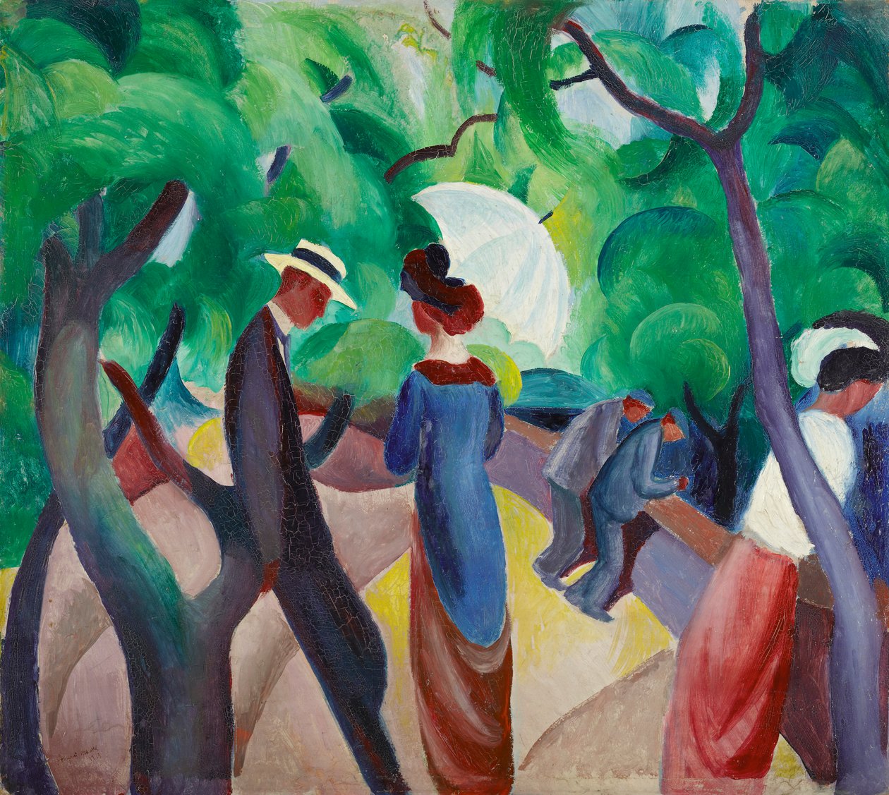 Promenade af August Macke