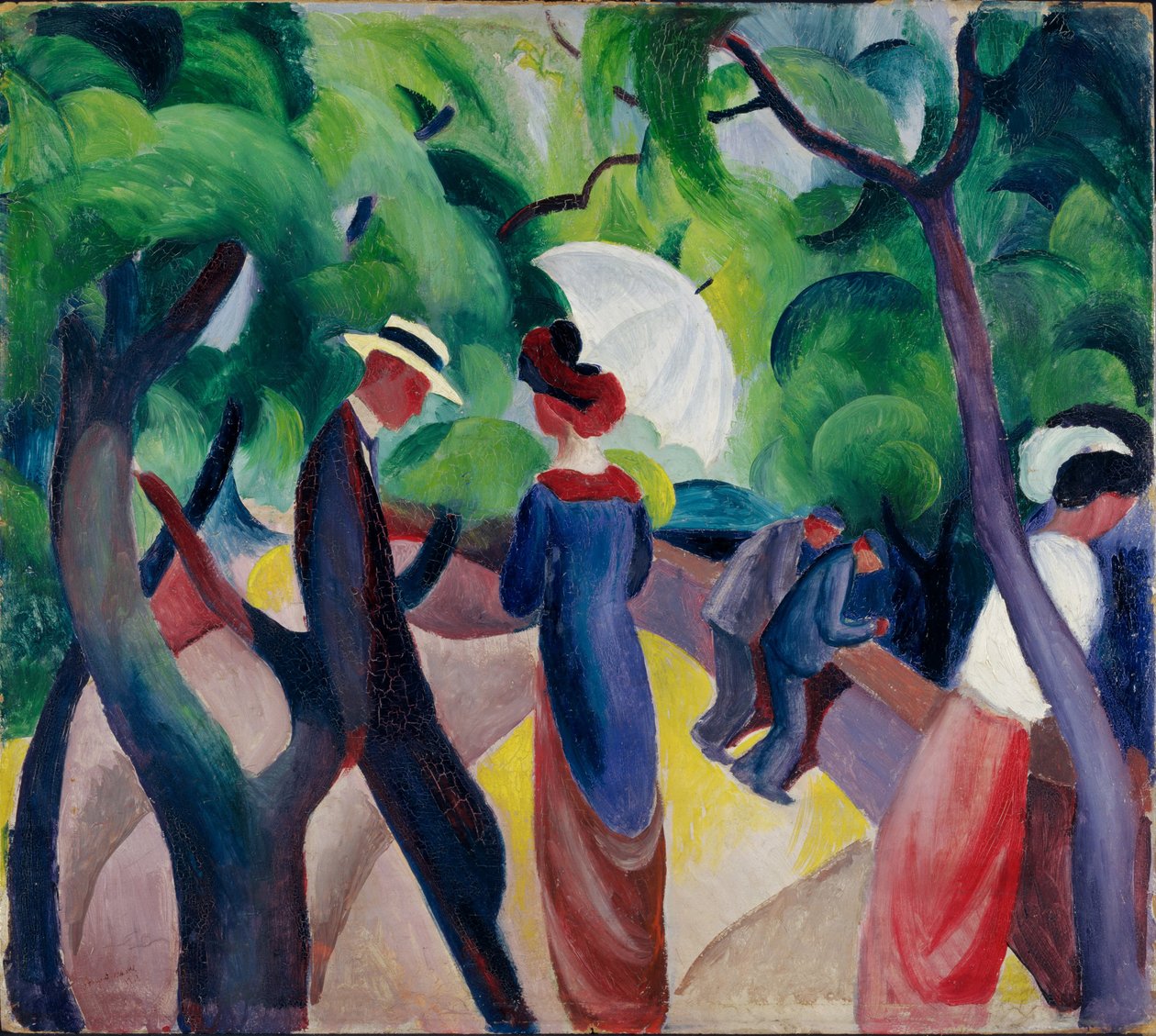 Promenade af August Macke
