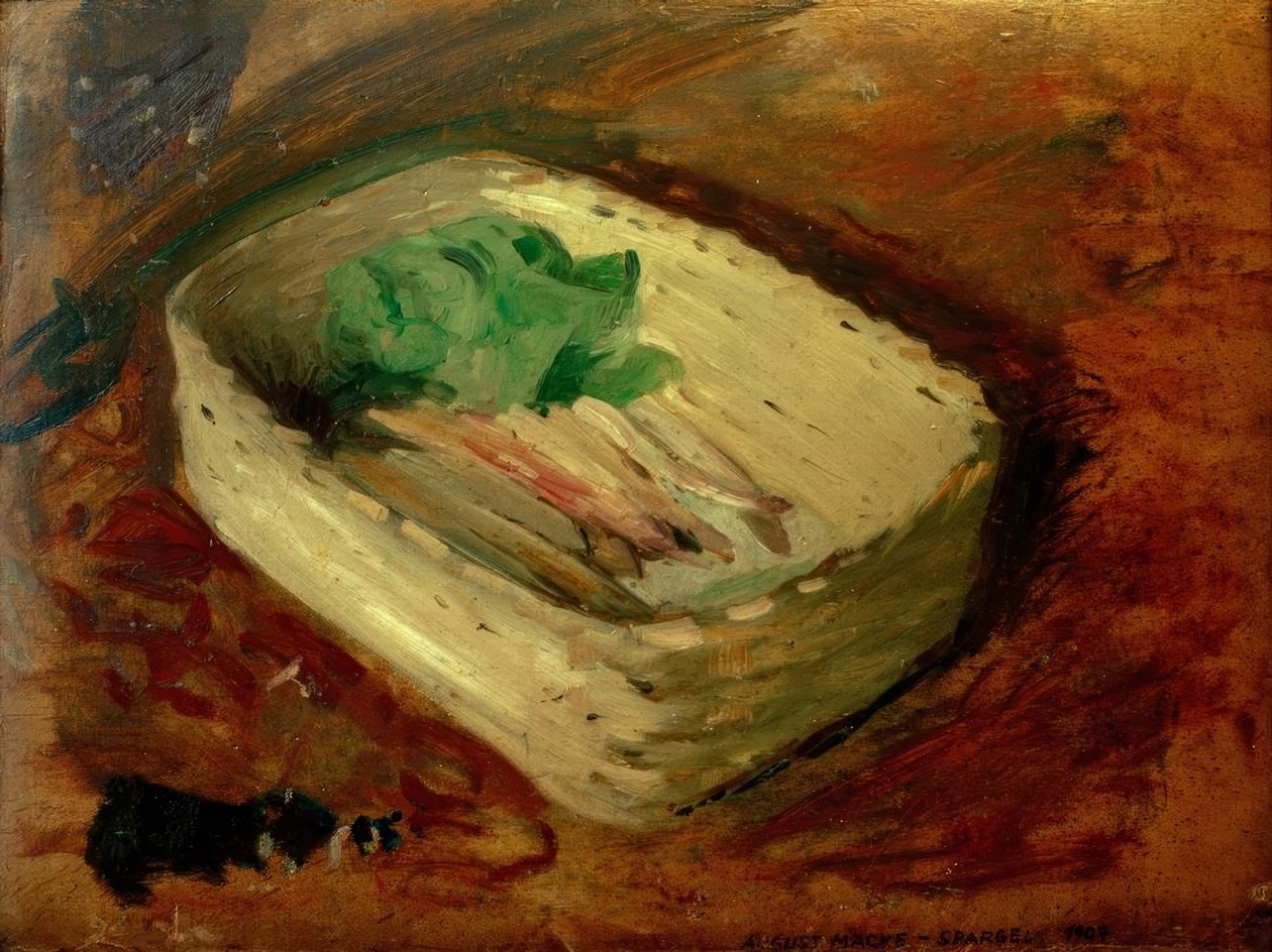 asparges af August Macke