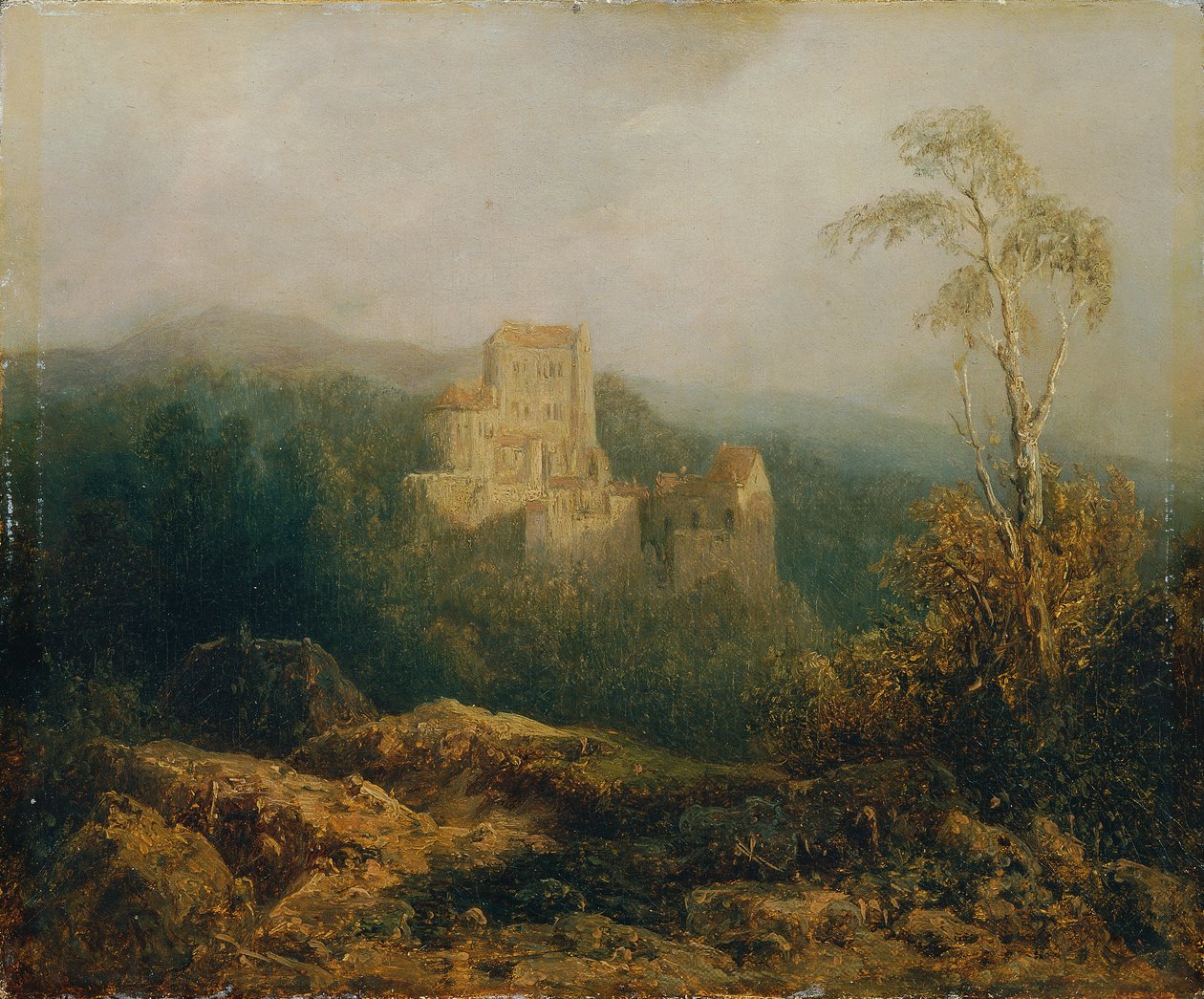 Bjergborgen af August Piepenhagen