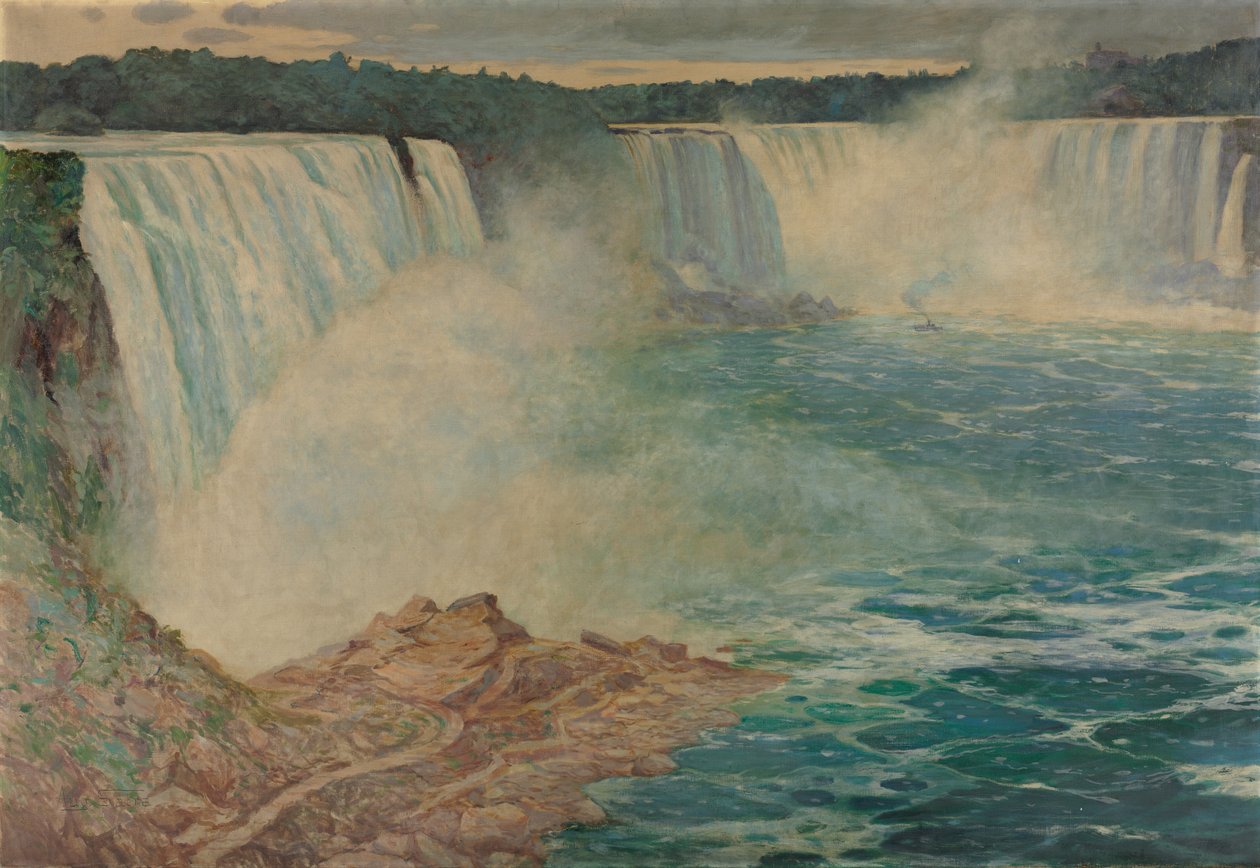 Niagara Falls, ca. 1906-1909. af August Satra