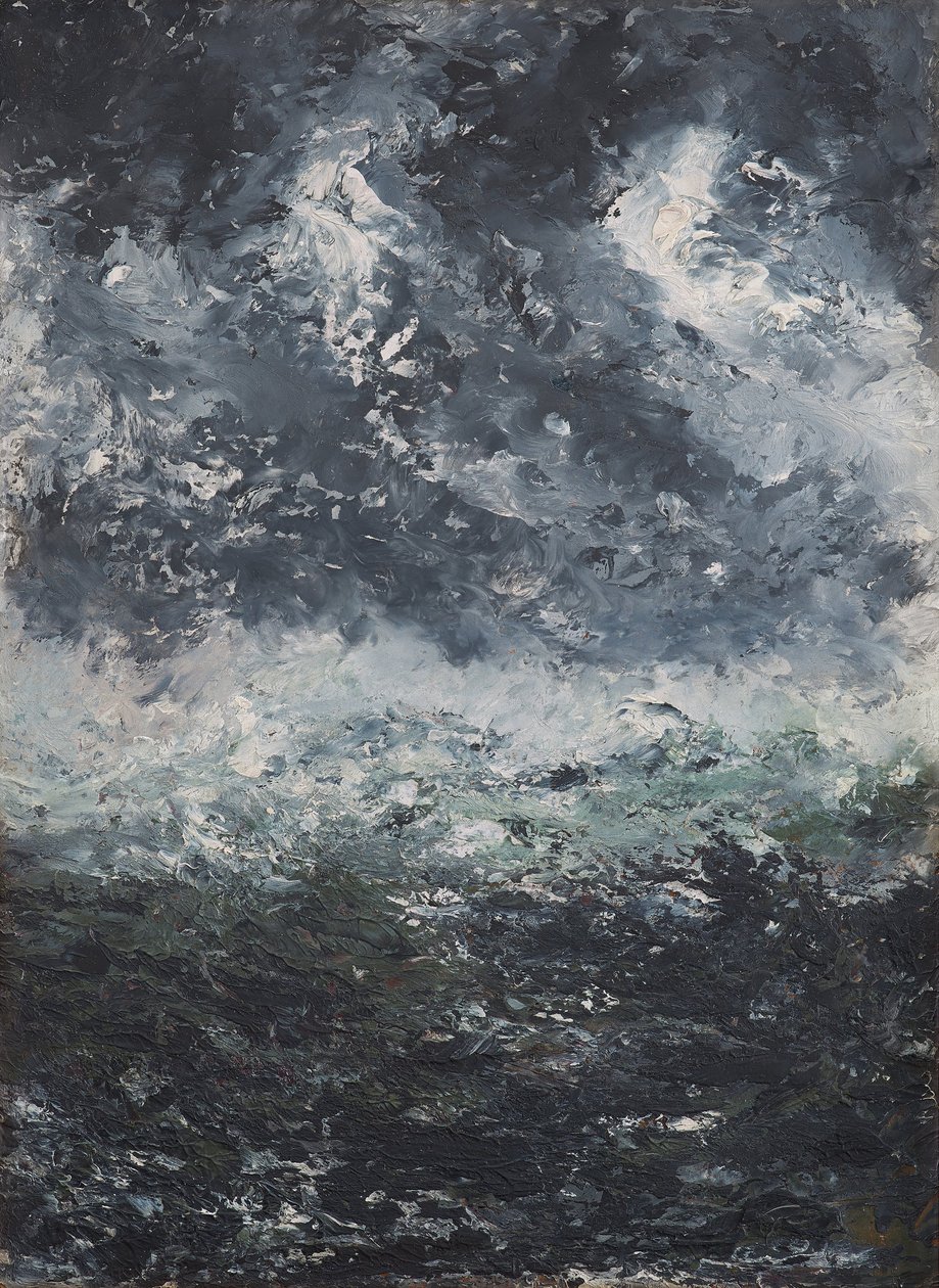 Stormlandskab, 1894. af August Strindberg