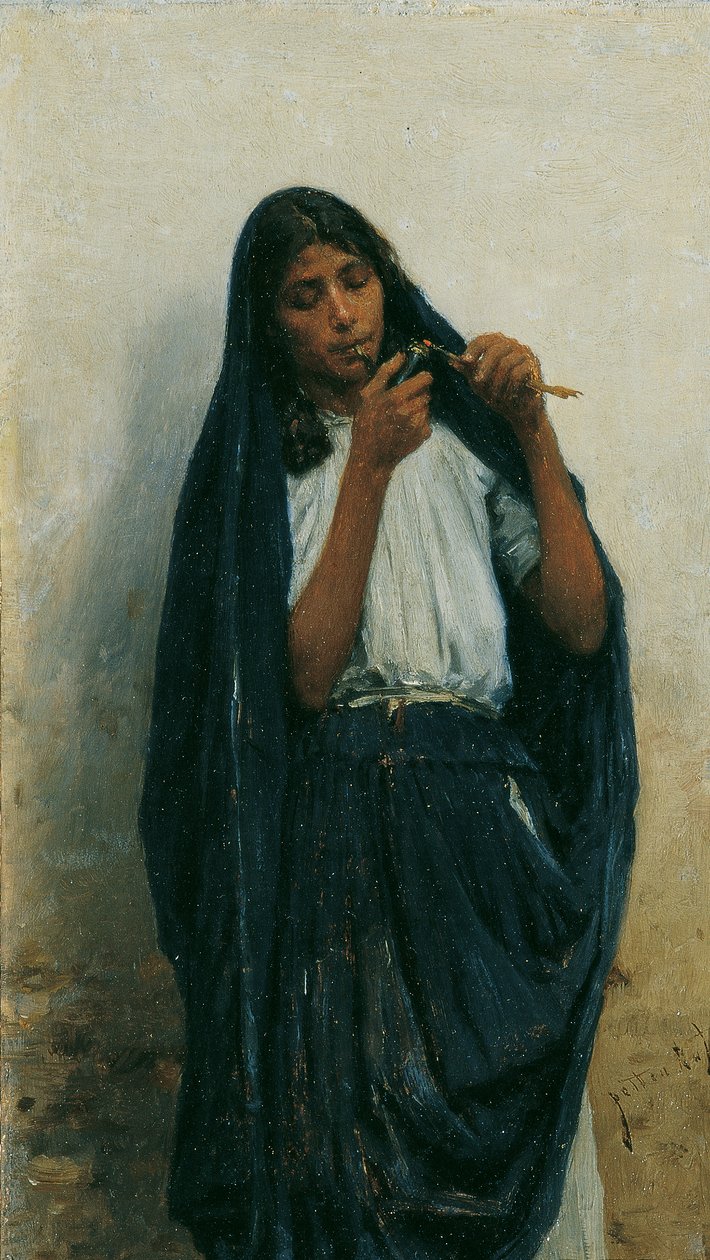 sigøjner af August von Pettenkofen