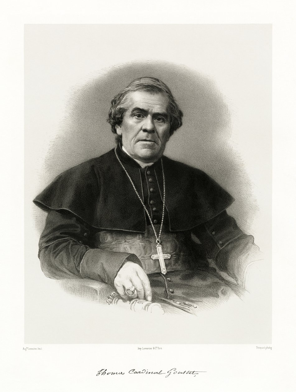 Thomas Marie Joseph Gousset, 1865-66 af Auguste Charles Lemoine