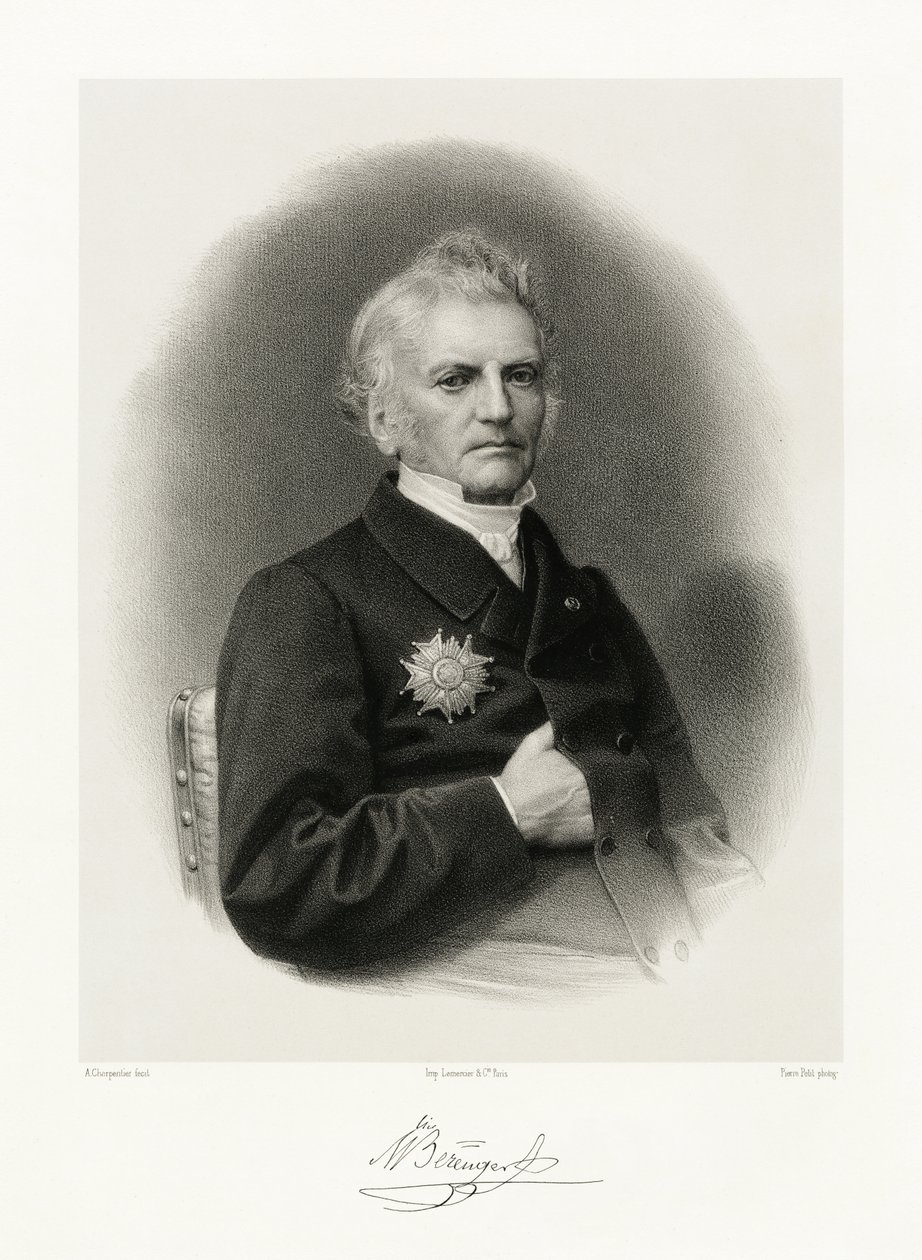 Alphonse Marie Marcellin Thomas Bérenger, 1865-66 af Auguste Charpentier