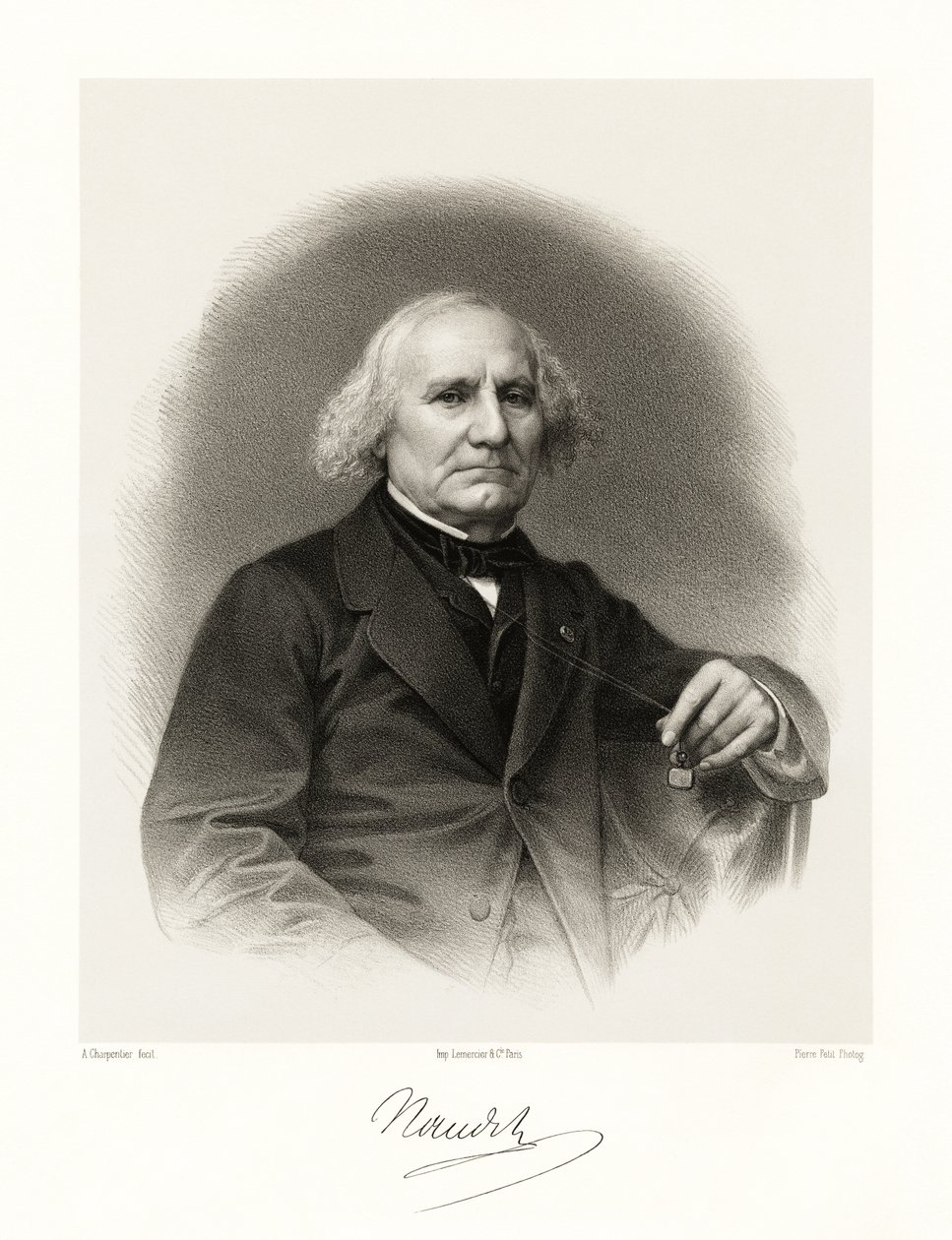 Joseph Naudet, 1865-66 af Auguste Charpentier