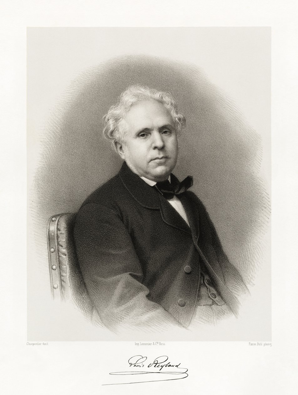 Marie Roch Louis Reybaud, 1865-66 af Auguste Charpentier