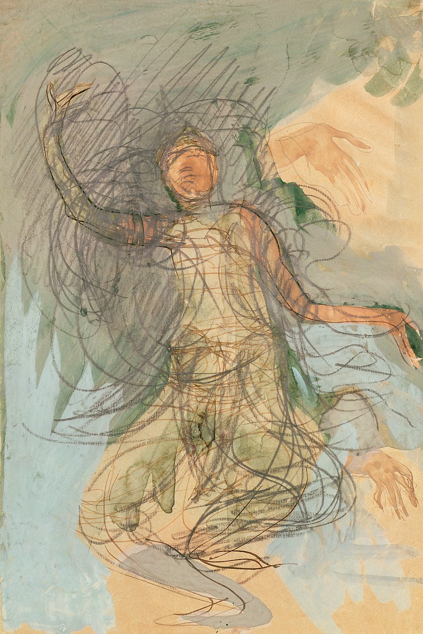 Cambodjansk danser af Auguste Rodin