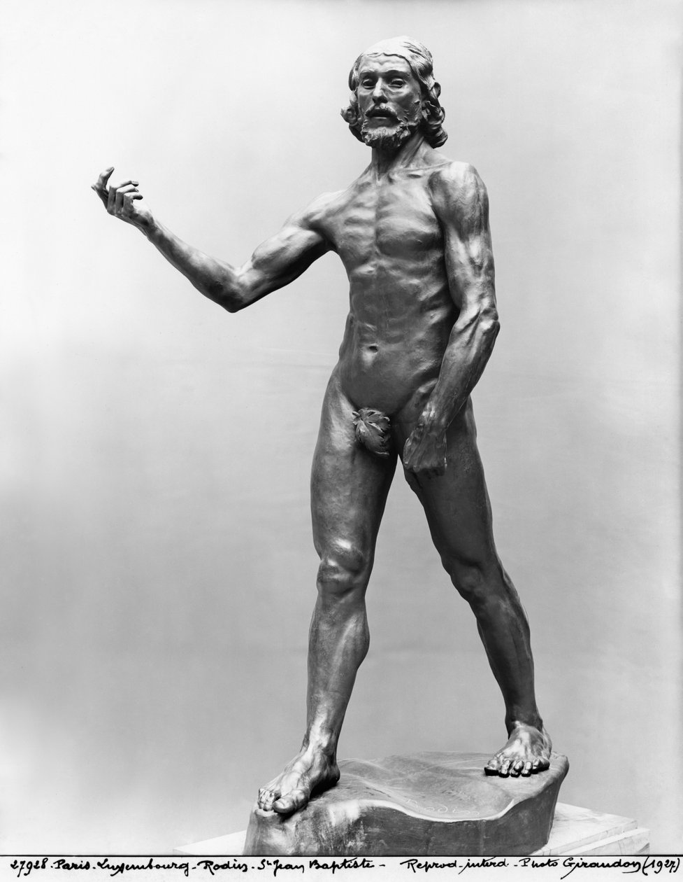 Johannes Døberen, 1878-80 (se også 279788) (bronze) af Auguste Rodin