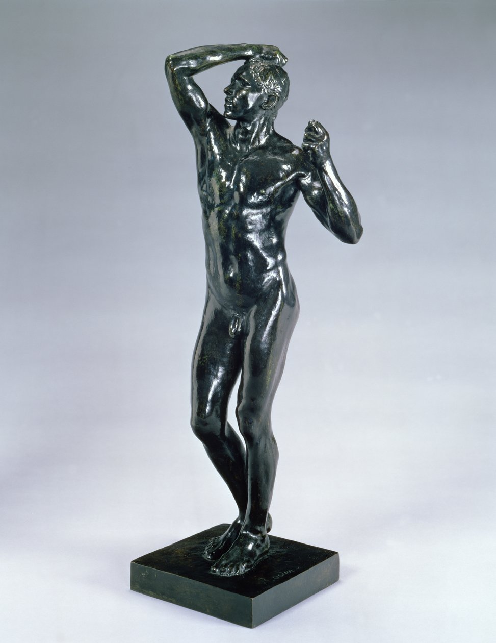 Bronzealderen, 1877 (bronze) af Auguste Rodin