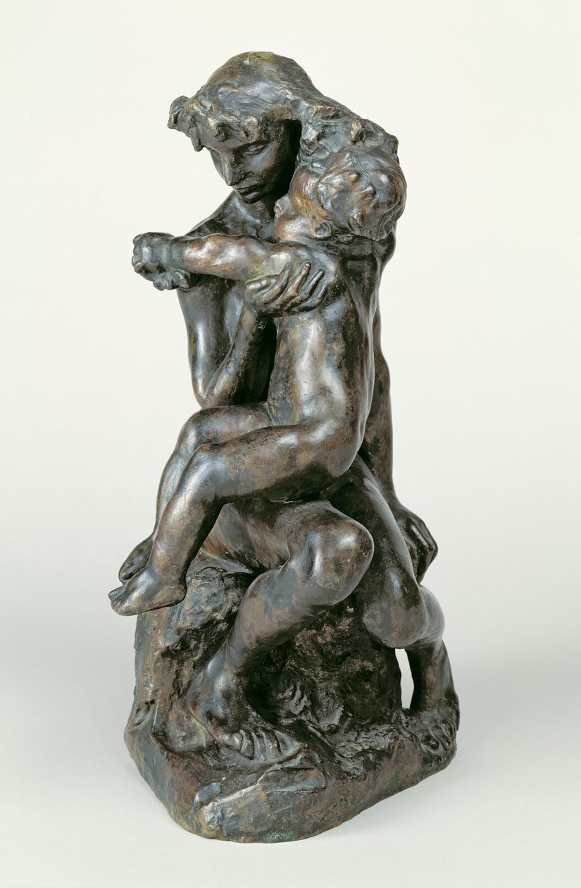 Broderen og søsteren, ca. 1890 (bronze) af Auguste Rodin