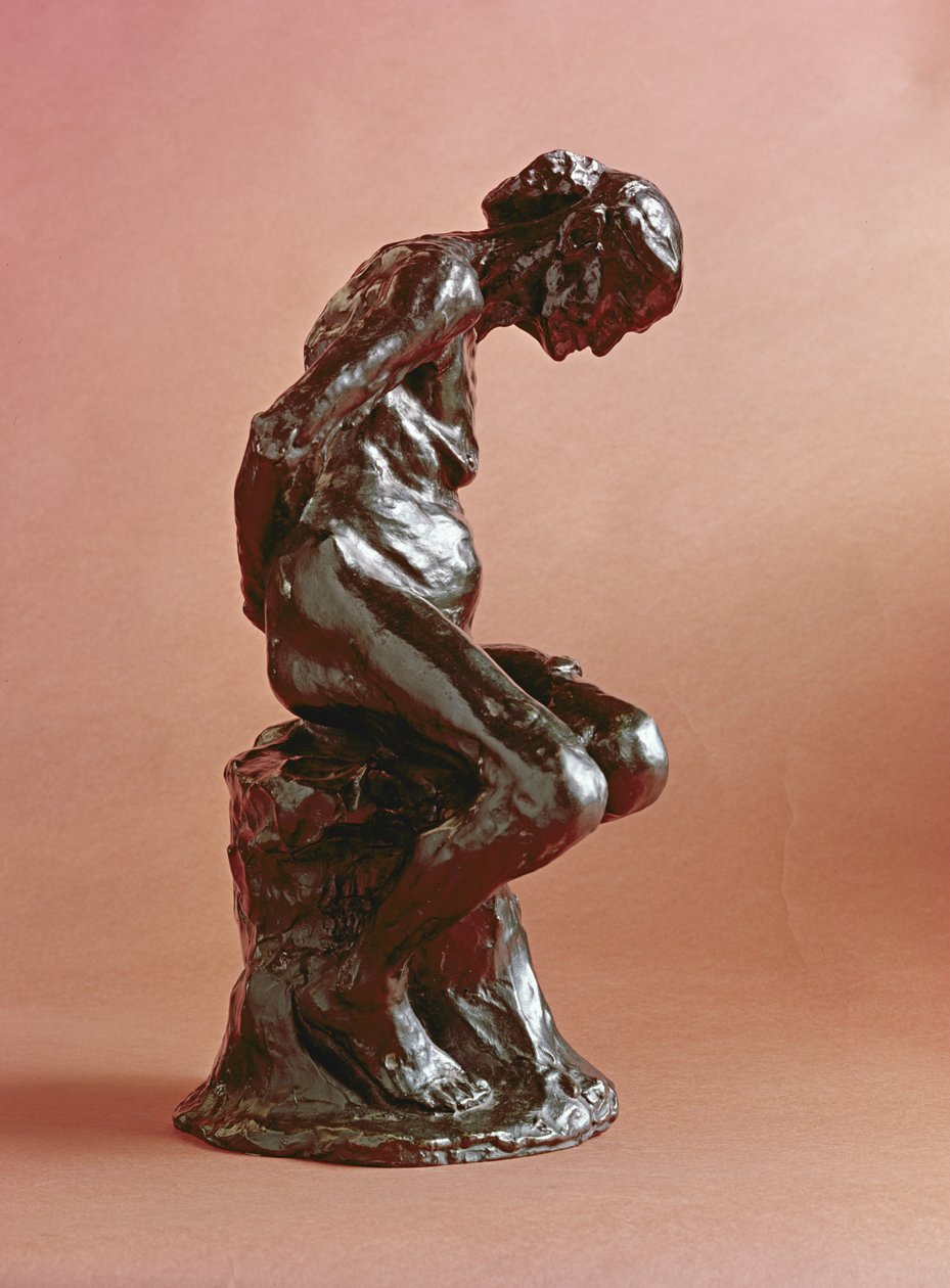 Den gamle kurtisane, 1885 (bronze) af Auguste Rodin