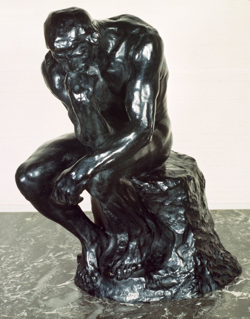 Tænkeren, 1880 (bronze) (se også 116461) af Auguste Rodin