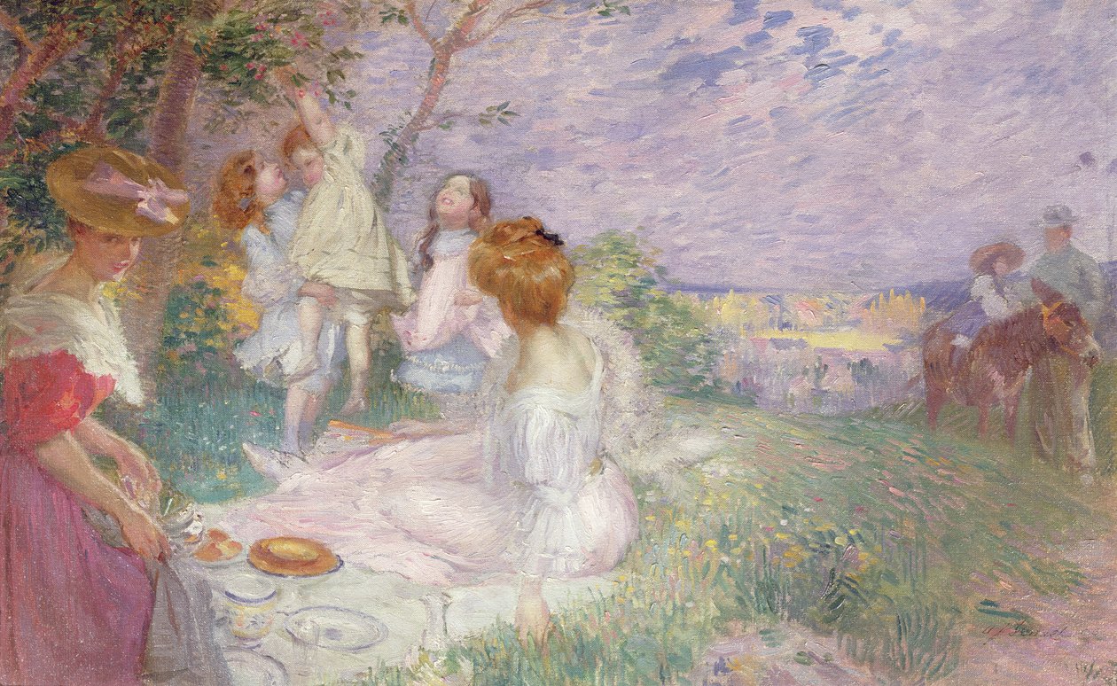 Picnic, 1906 af Auguste-Frederic Bonnet