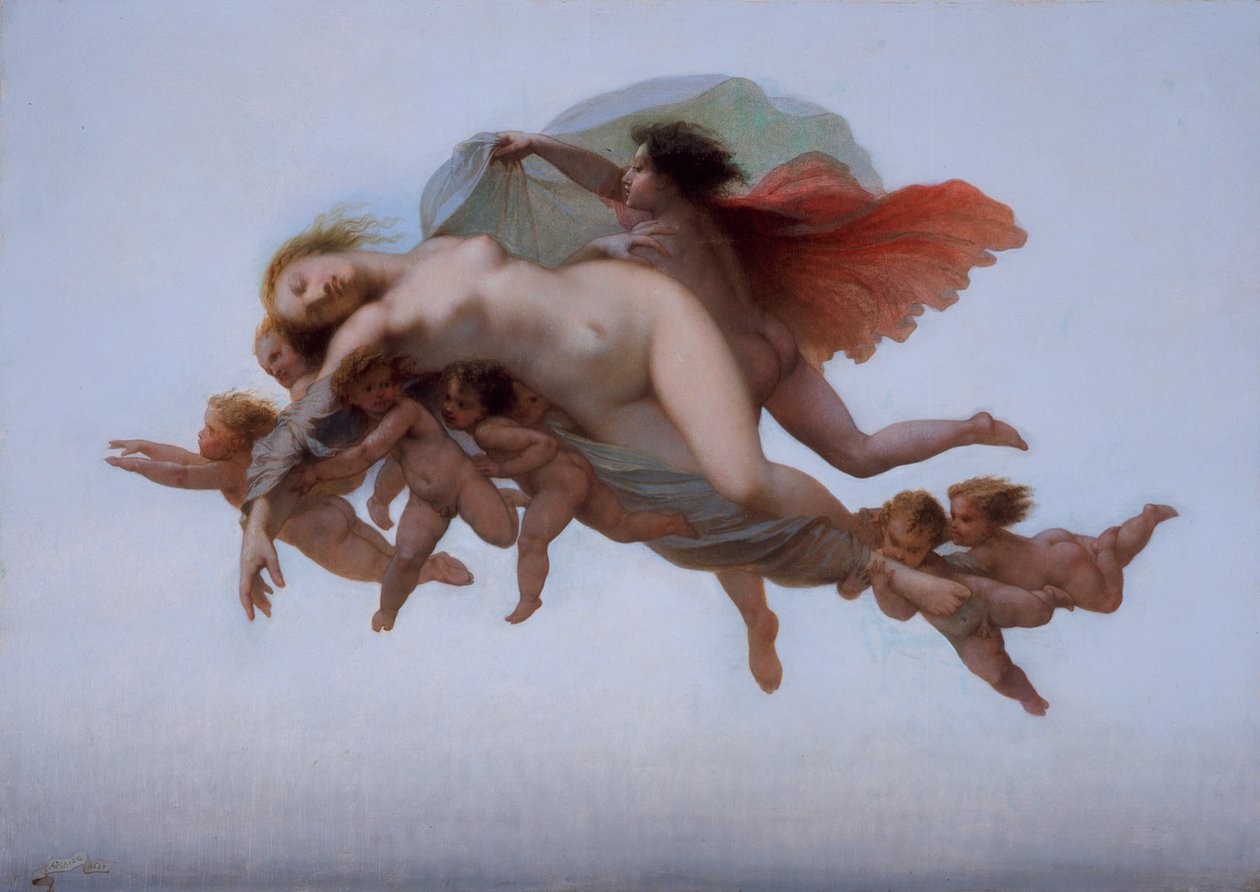 Psyche, 1856 af Auguste Barthelemy Glaize