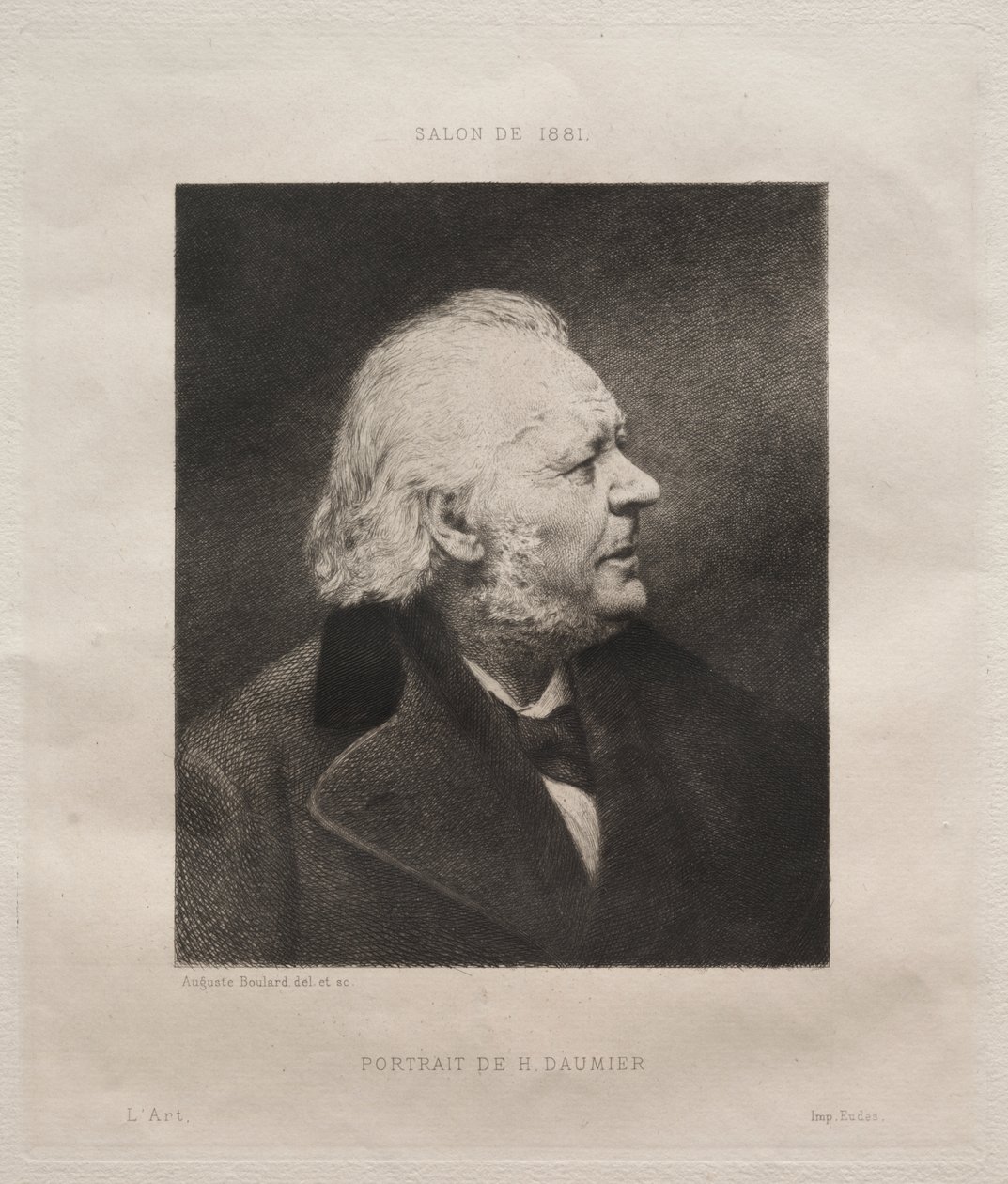 Honoré Daumier af Auguste Boulard