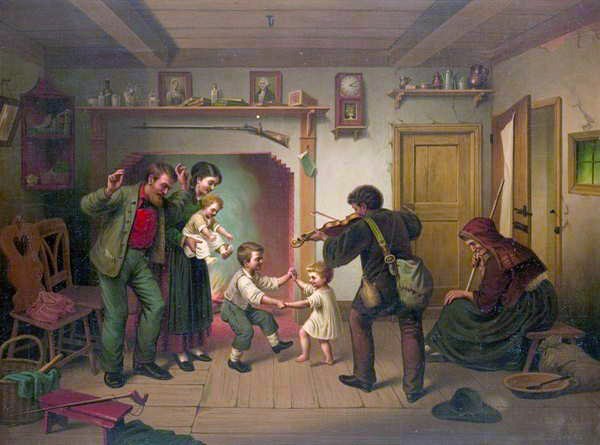 Danser til violinen af Auguste Dircks
