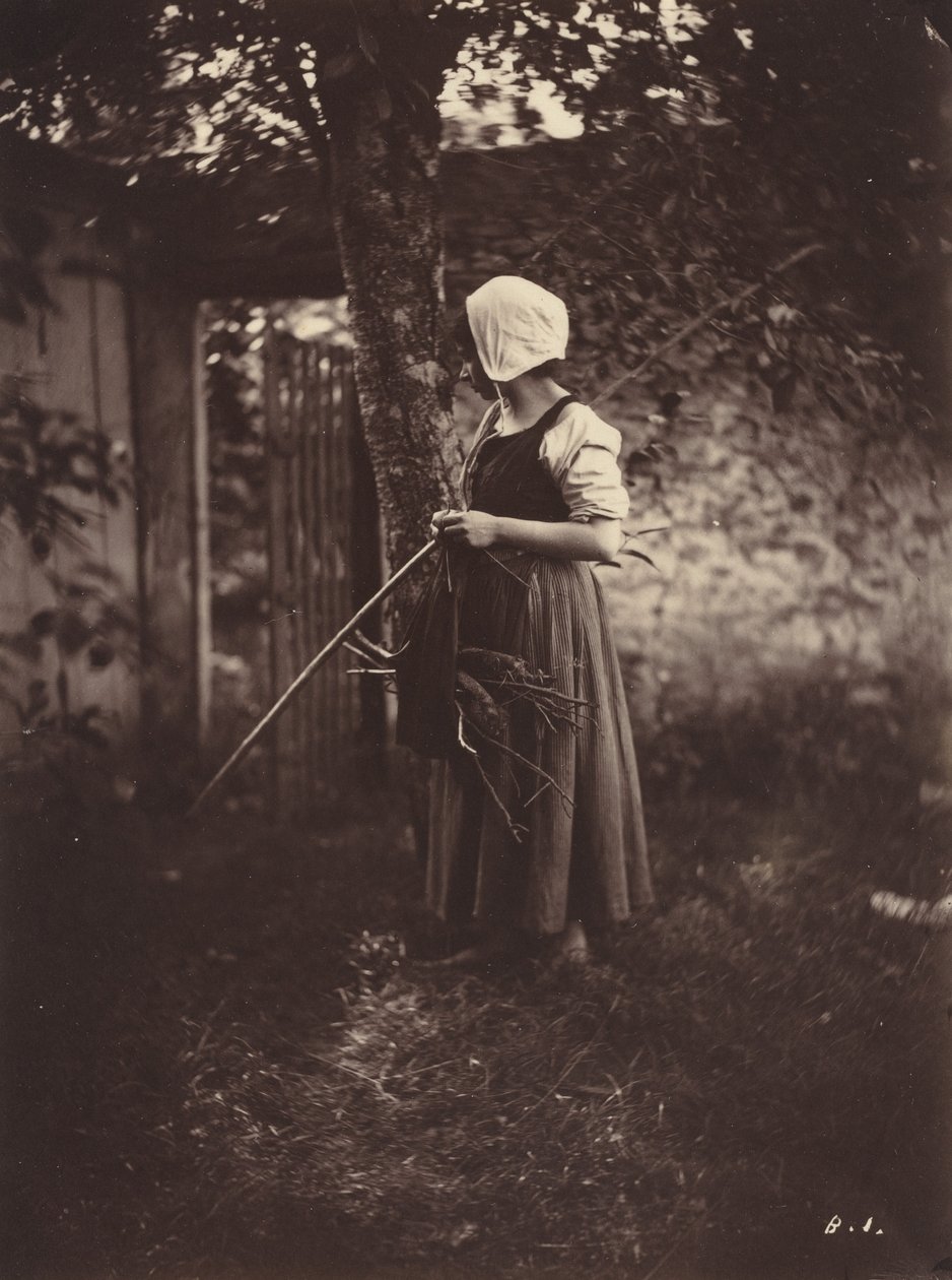 Bonde, ca. 1870. af Auguste Giraudon