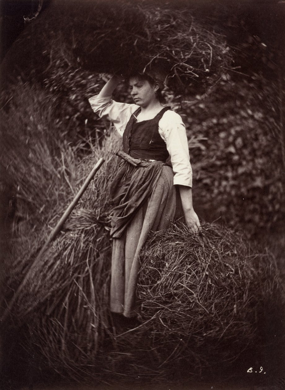 Bonde, ca. 1870. af Auguste Giraudon