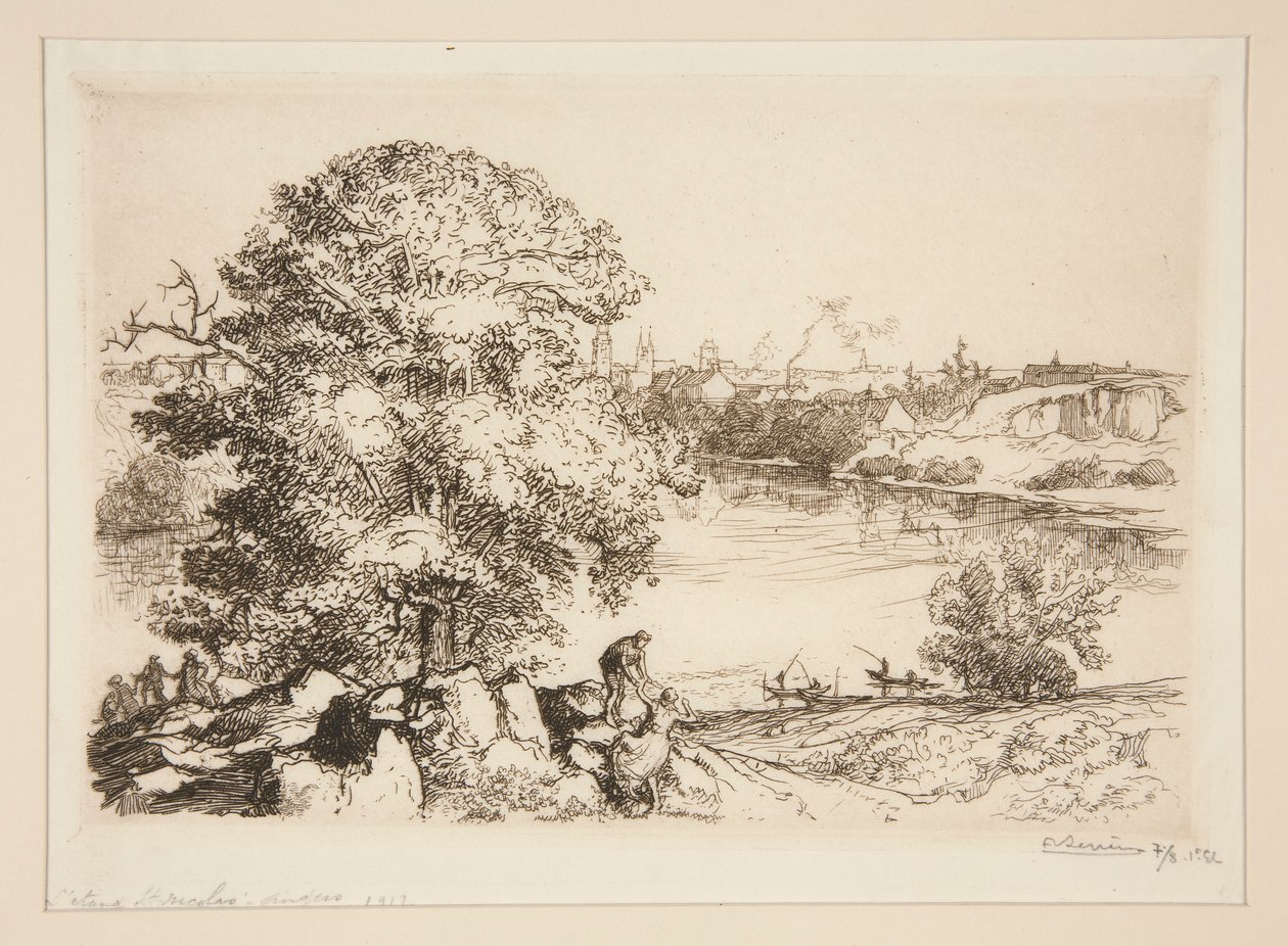 Angers, den af Auguste Lepere