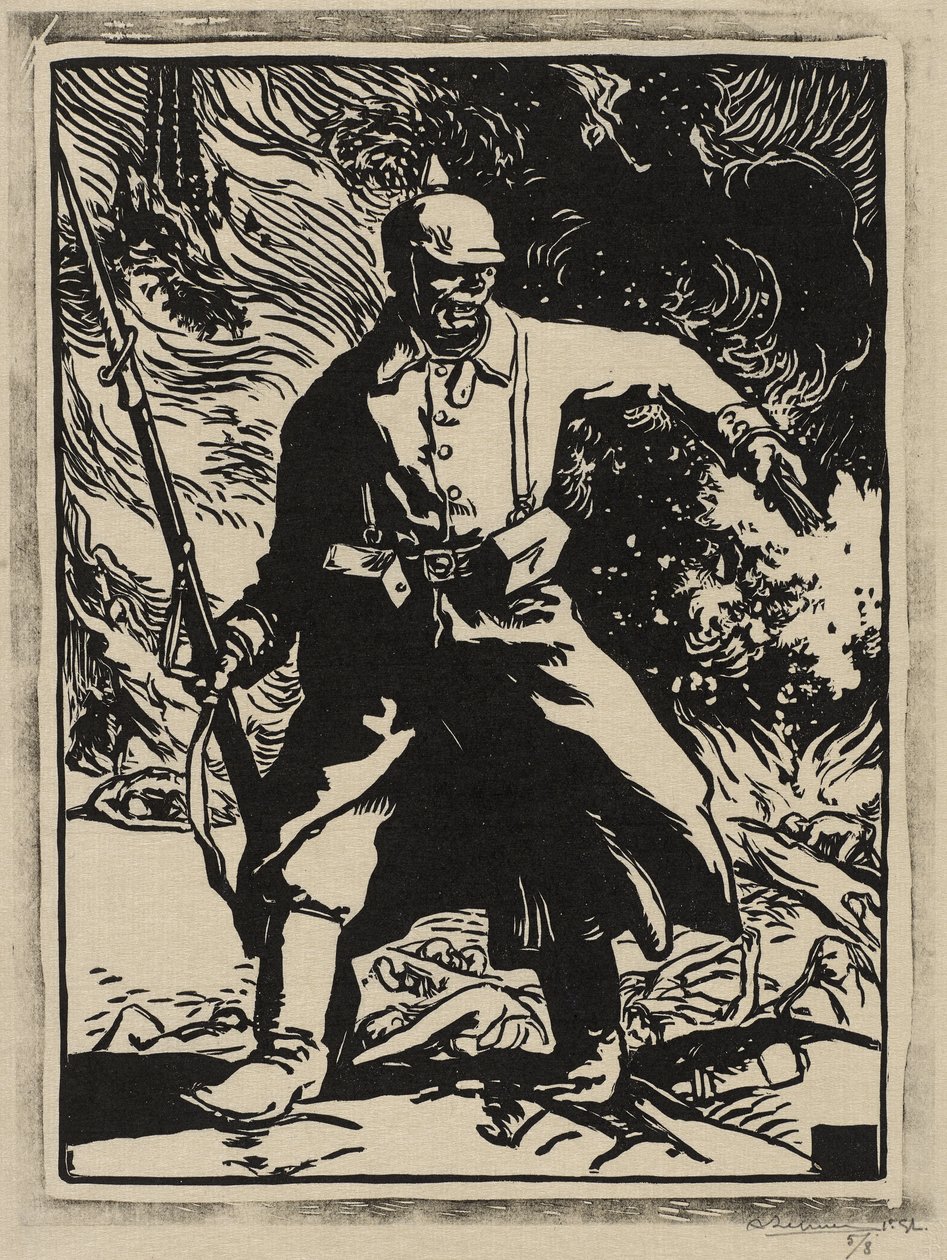 Den preussiske soldat af Auguste Lepere
