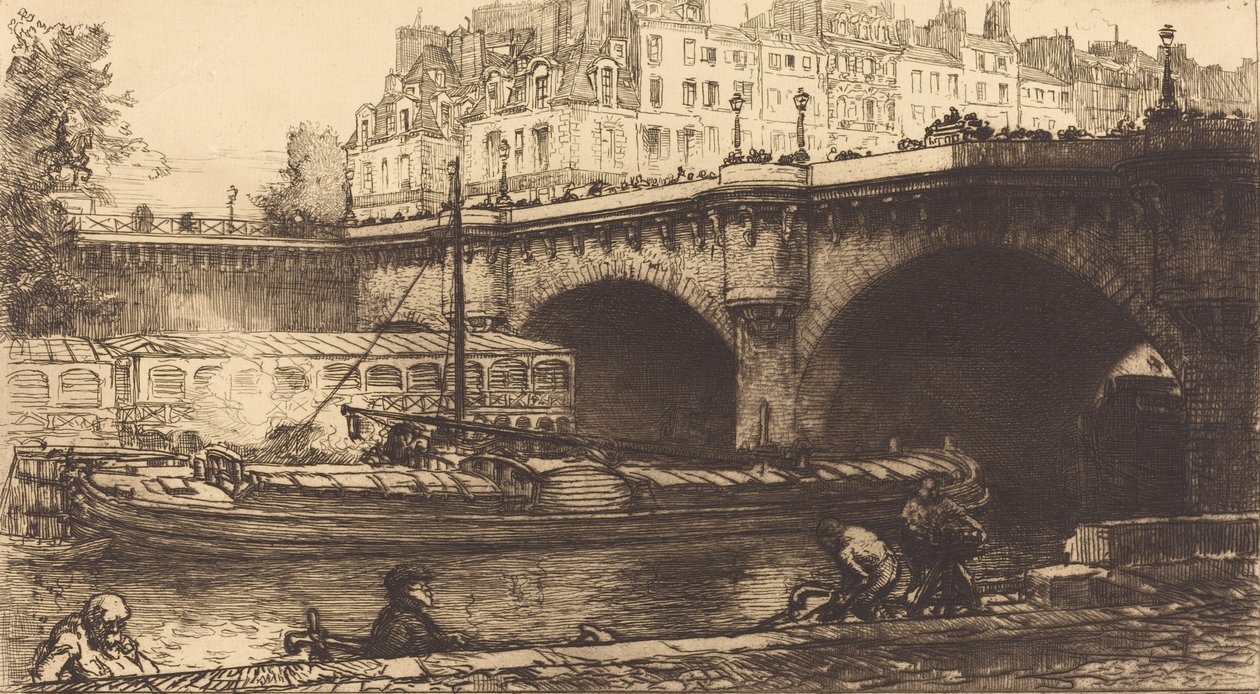 Ny bro, 1901. af Auguste Lepere