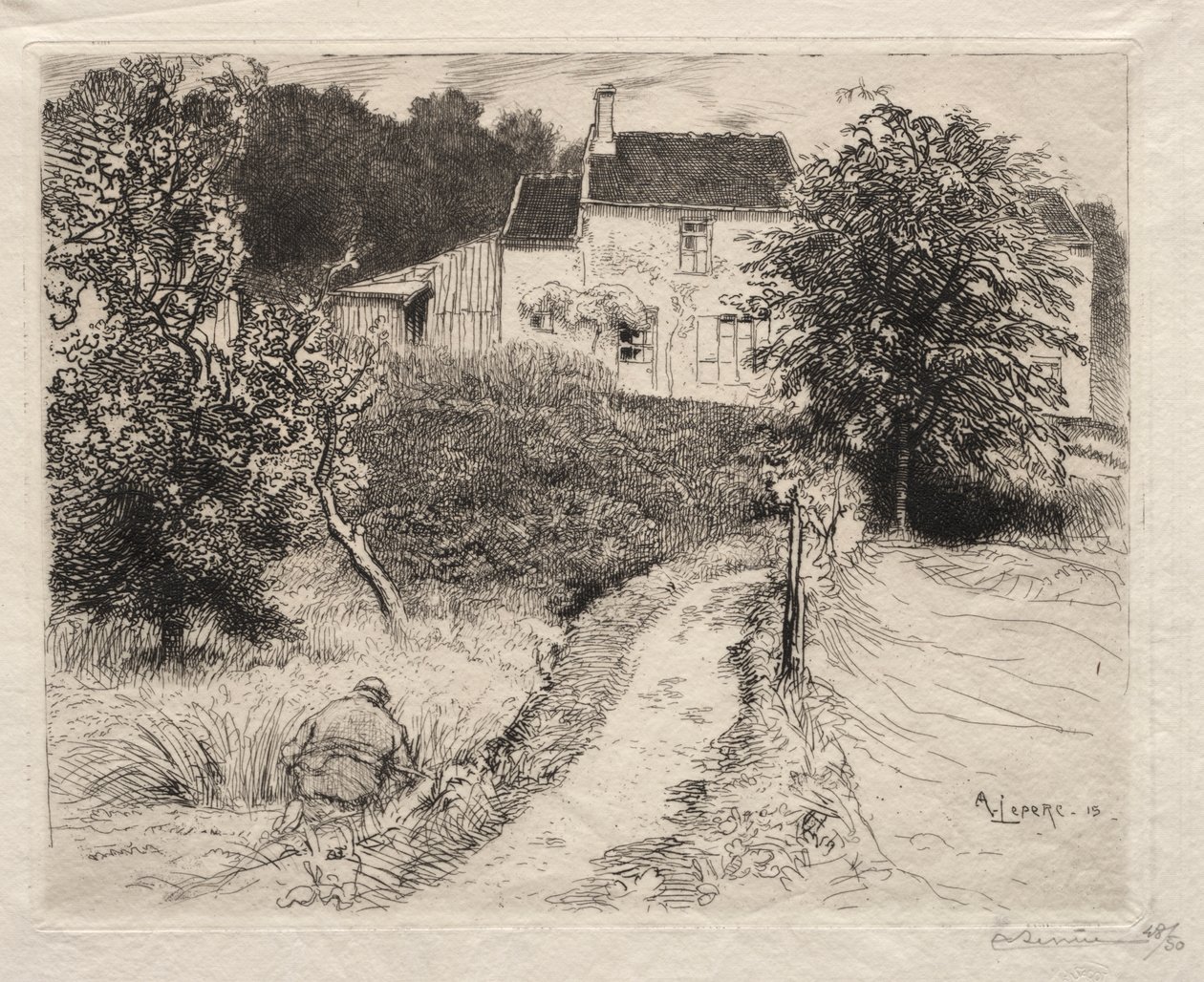 En Bellot af Auguste Louis Lepère