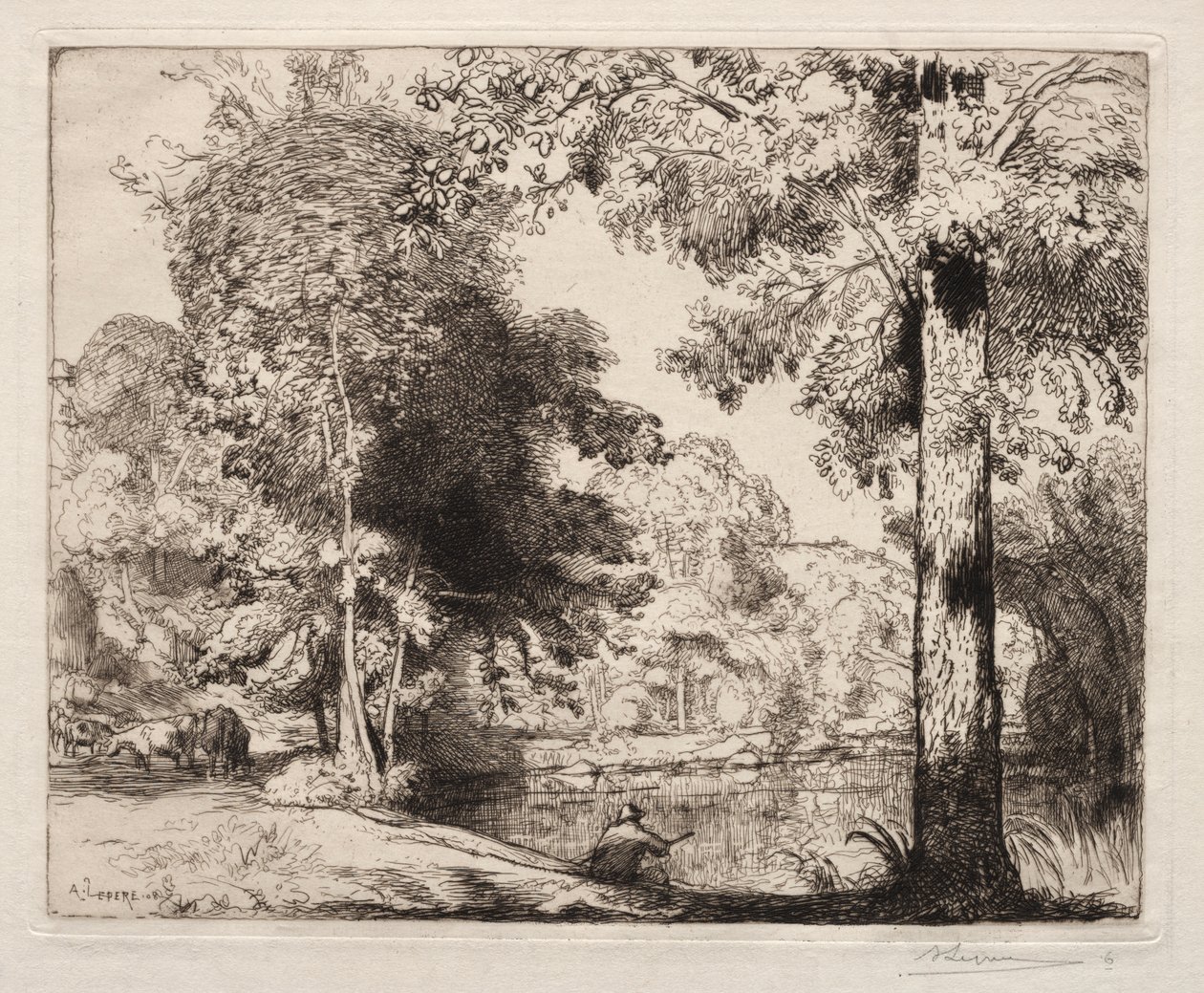 Livets kanter af Auguste Louis Lepère