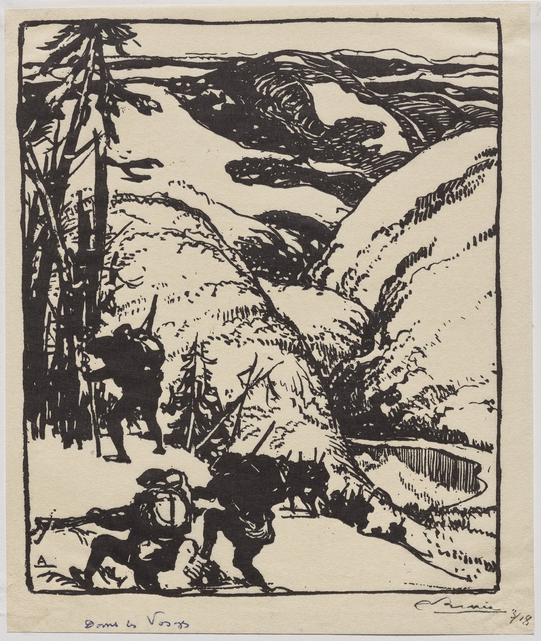 I Vogeserne af Auguste Louis Lepère