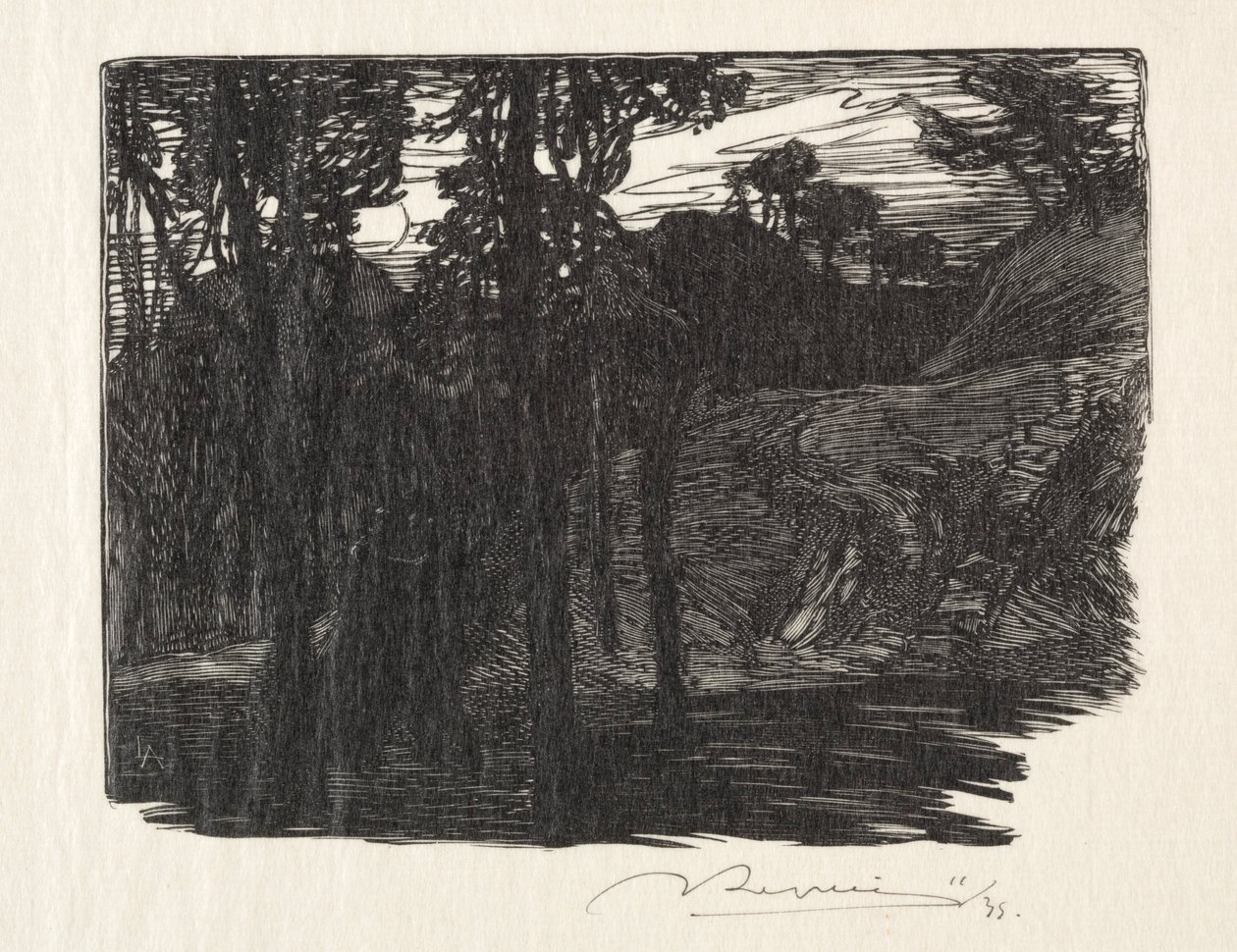 Aften. af Auguste Louis Lepère