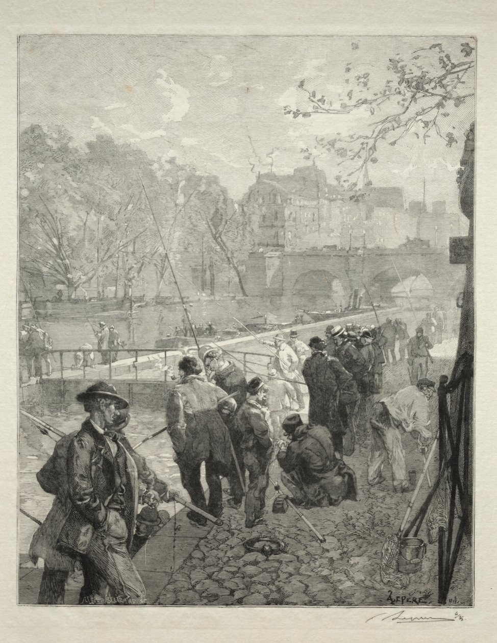 Valutaens lås af Auguste Louis Lepère