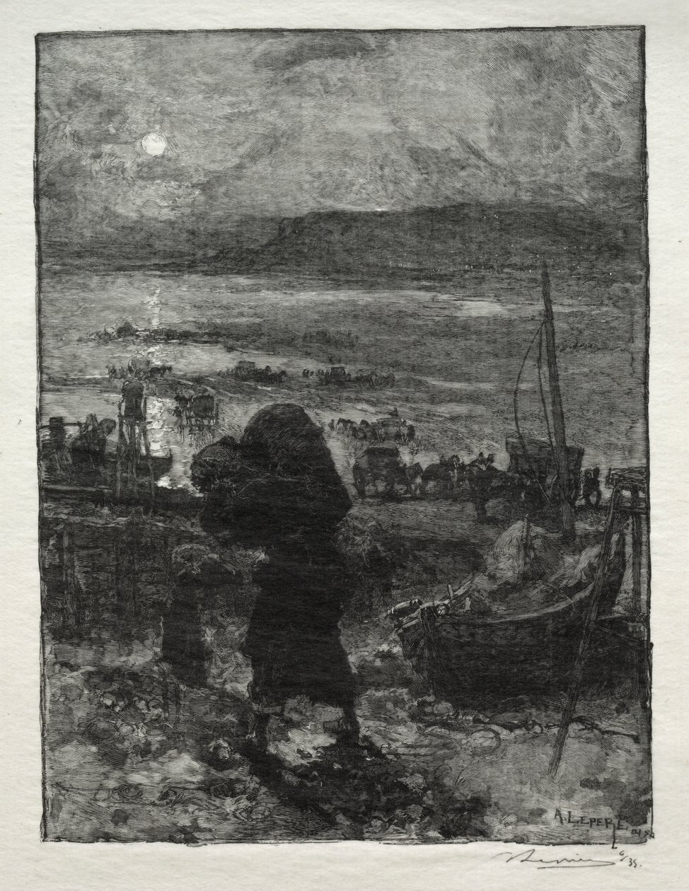 Sandhøst af Auguste Louis Lepère