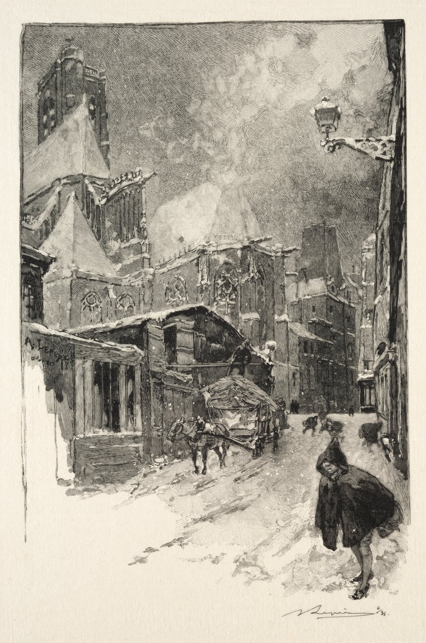Bars Street af Auguste Louis Lepère