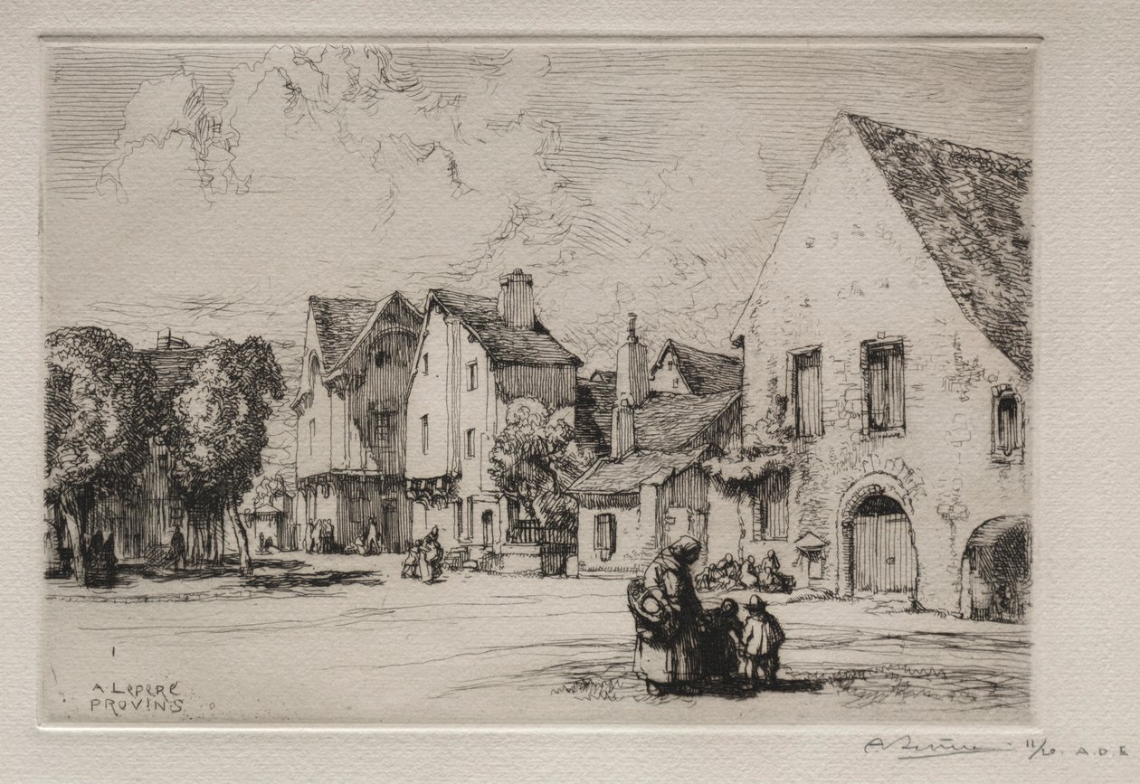 Provins . af Auguste Louis Lepère