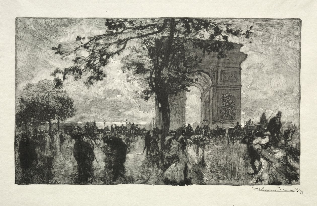Træets tilbagevenden af Auguste Louis Lepère