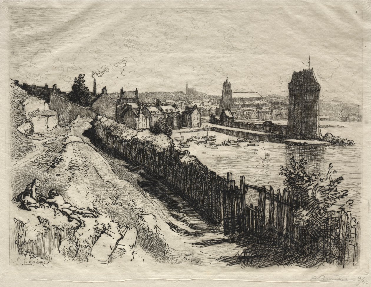 Sankt Servan af Auguste Louis Lepère