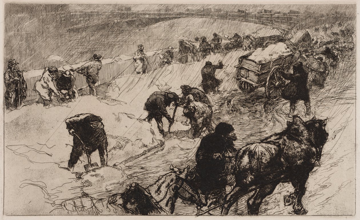 Sneboldkamp: Flower Quay af Auguste Louis Lepère