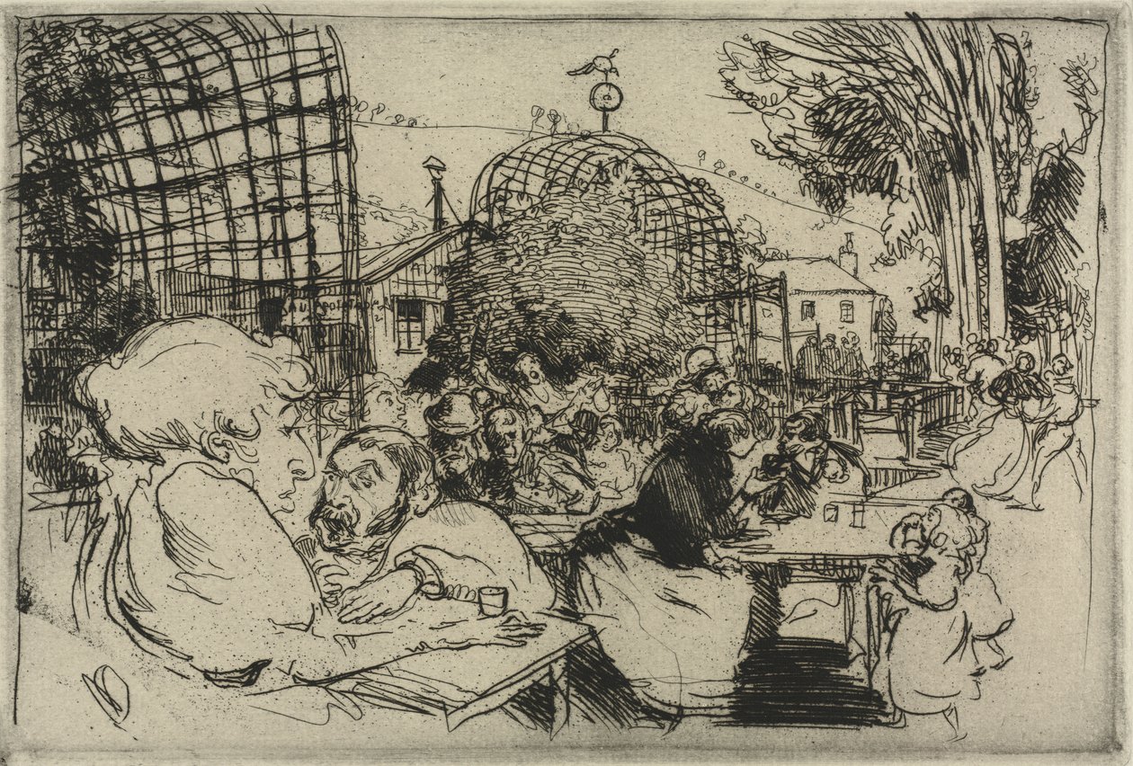 De to pukkelrygge af Auguste Louis Lepère
