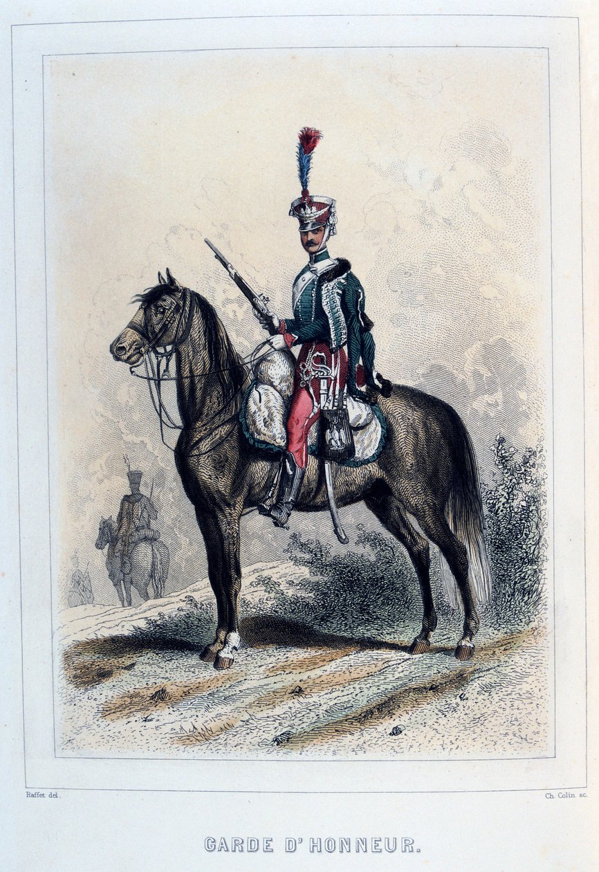 Æresgarden, 1859. af Auguste Raffet