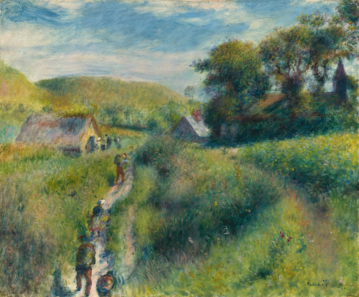 Muslingehøsten af Auguste Renoir