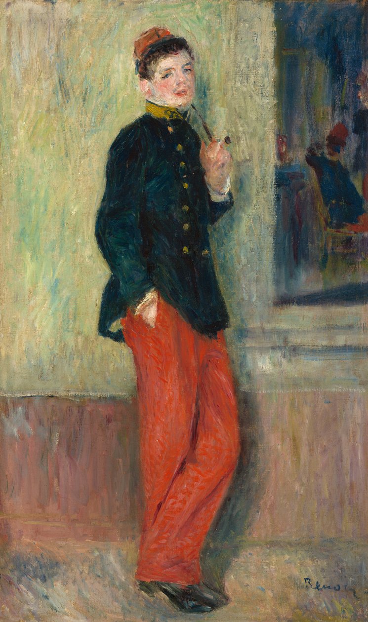 Den unge soldat af Auguste Renoir
