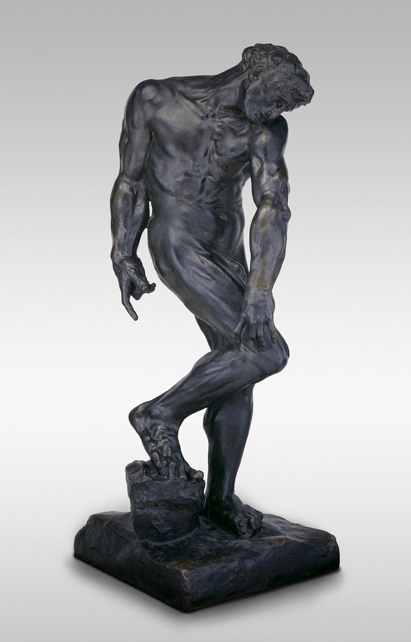Adam, modelleret ca. 1881 af Auguste Rodin